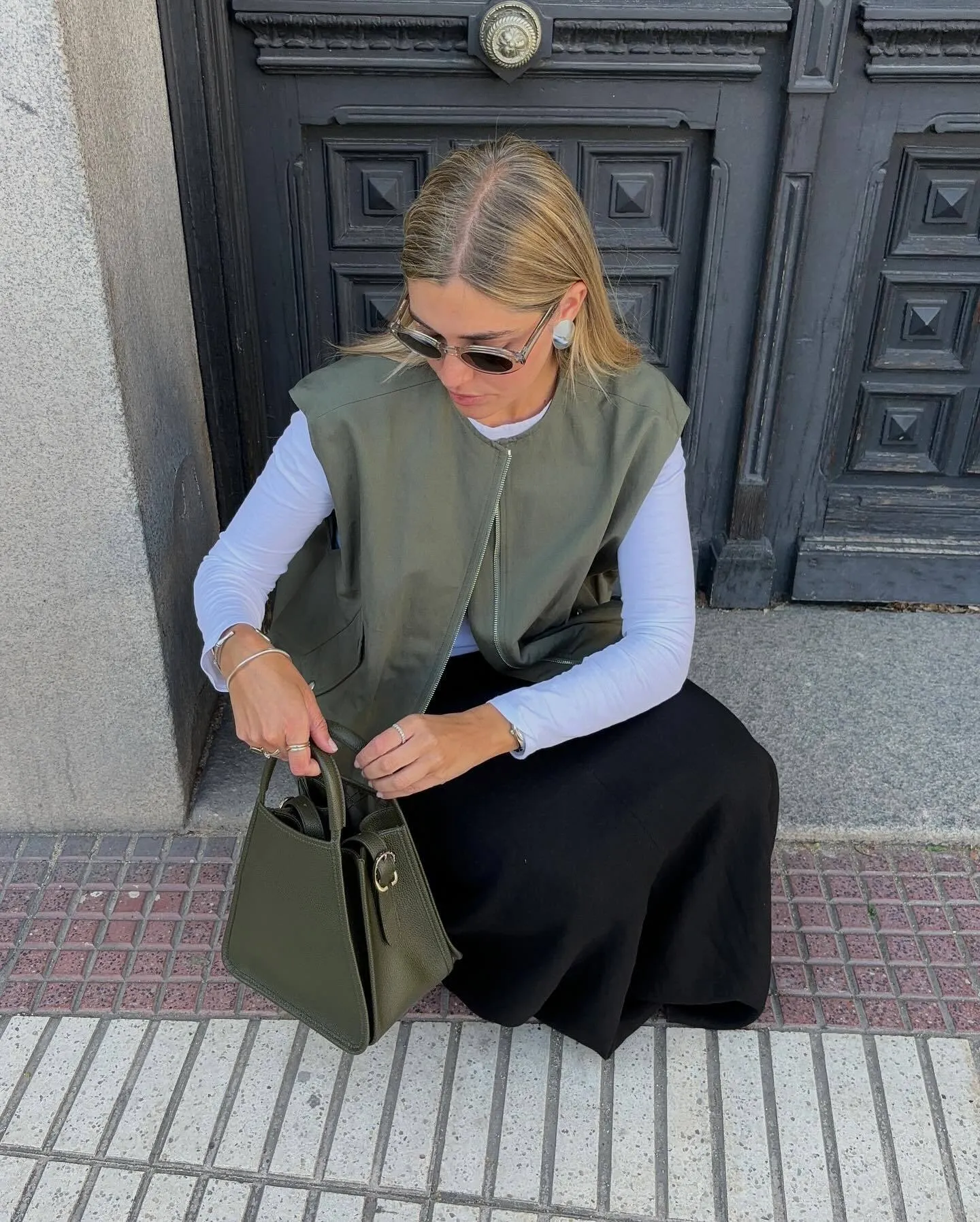 JazzHer Ladies Fashion Outdoor Style Waistcoat Women Coat Zipper O Neck Sleeveless Vest Female Outerwear Chic Women Jacket Vests Tops
