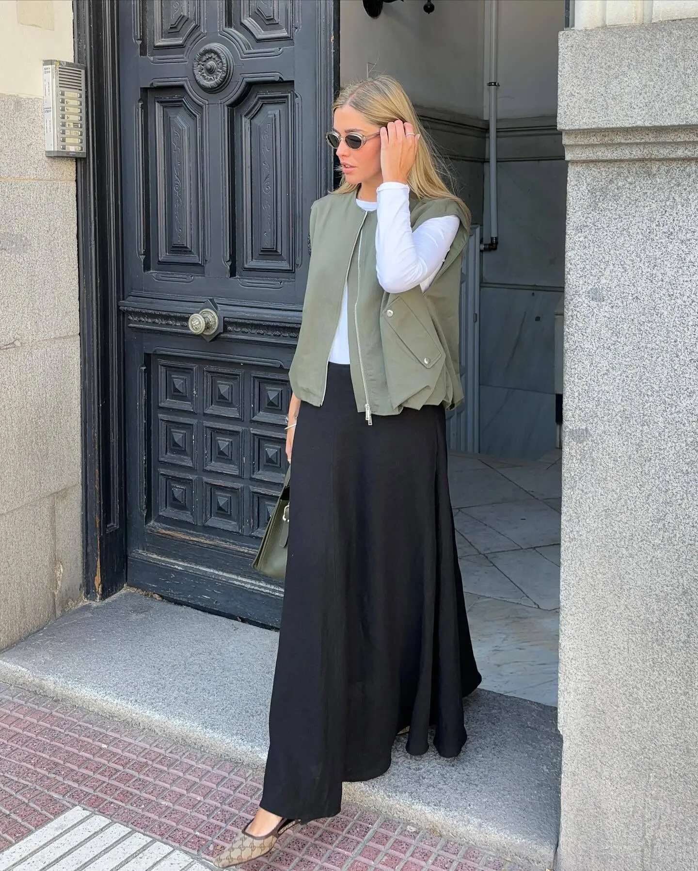 JazzHer Ladies Fashion Outdoor Style Waistcoat Women Coat Zipper O Neck Sleeveless Vest Female Outerwear Chic Women Jacket Vests Tops