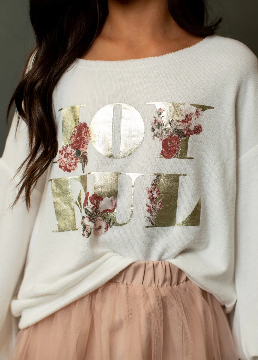 Juana Sweatshirt in Ivory