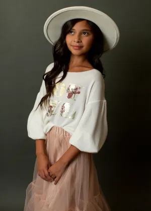 Juana Sweatshirt in Ivory