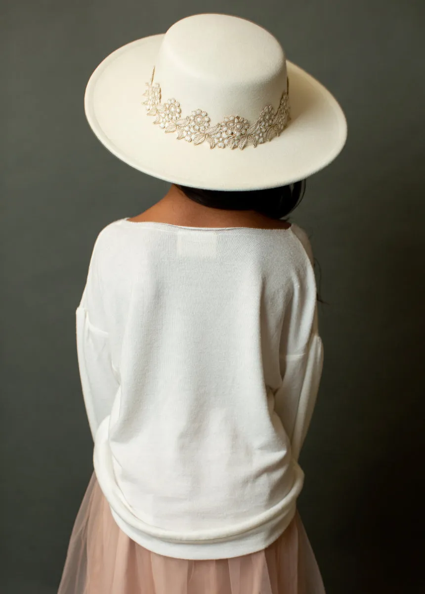 Juana Sweatshirt in Ivory