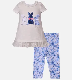 Junie Sequin Bunny Legging Set