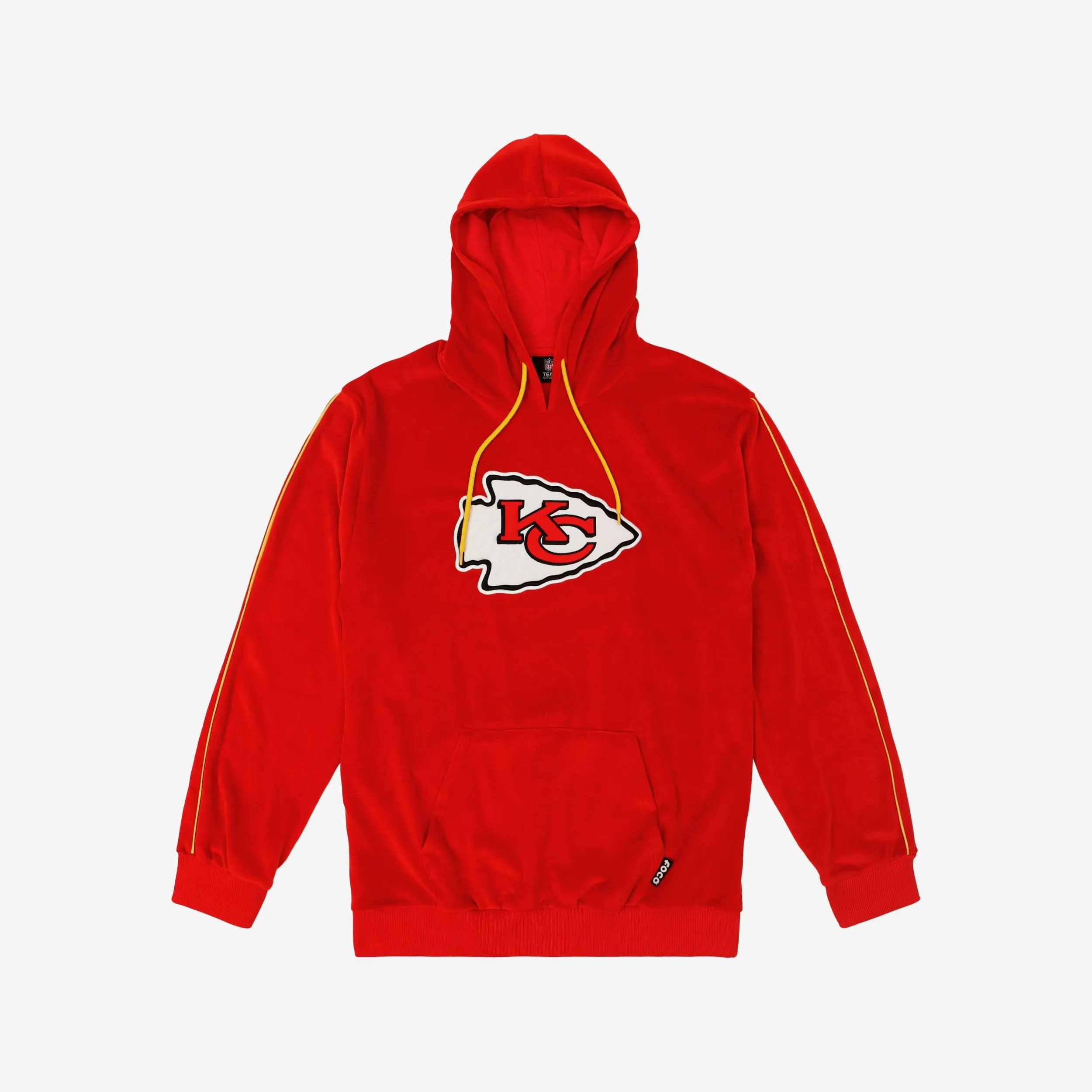 Kansas City Chiefs Velour Hooded Sweatshirt