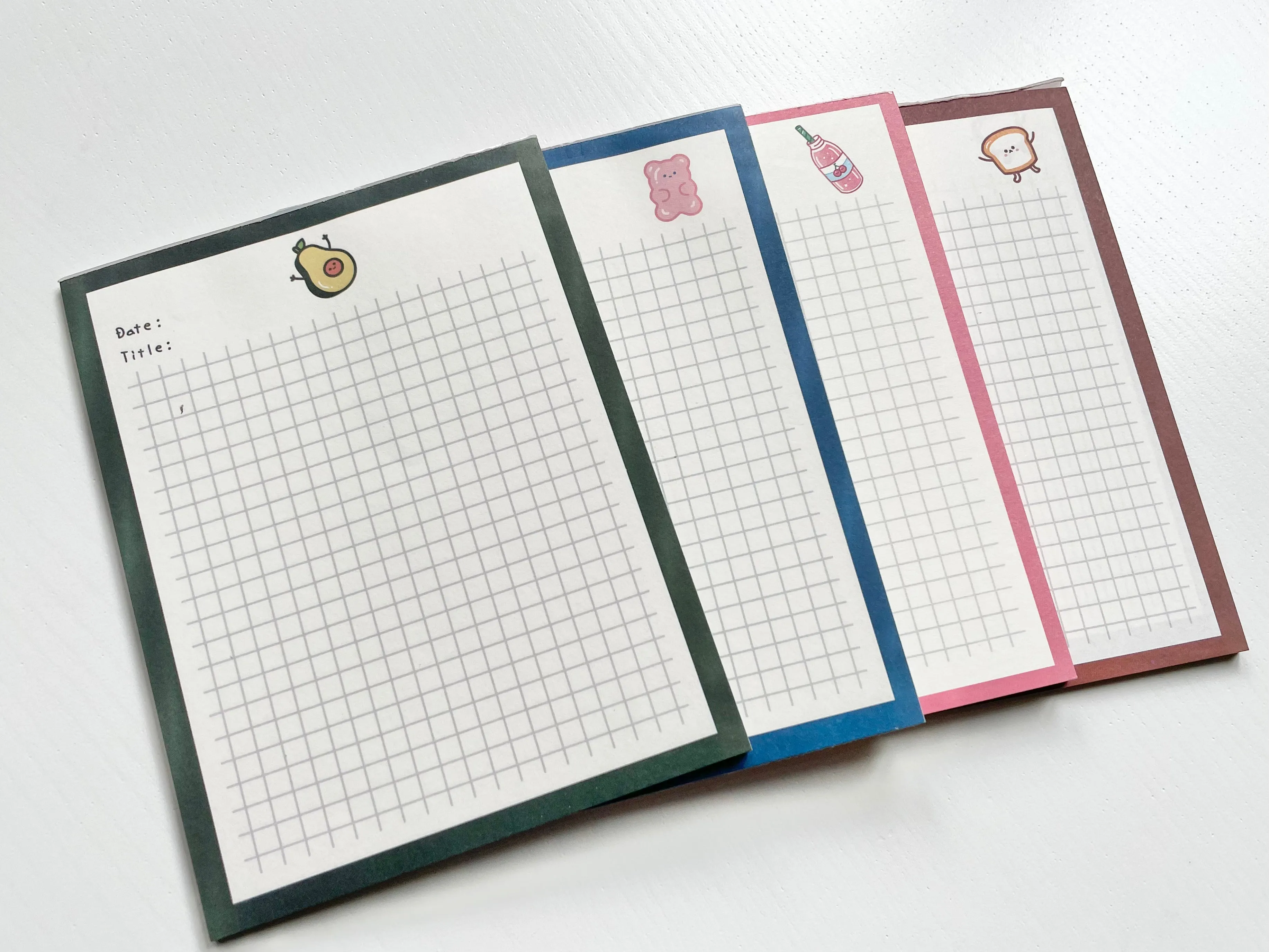 Kawaii Memo Pad Notepaper Sets