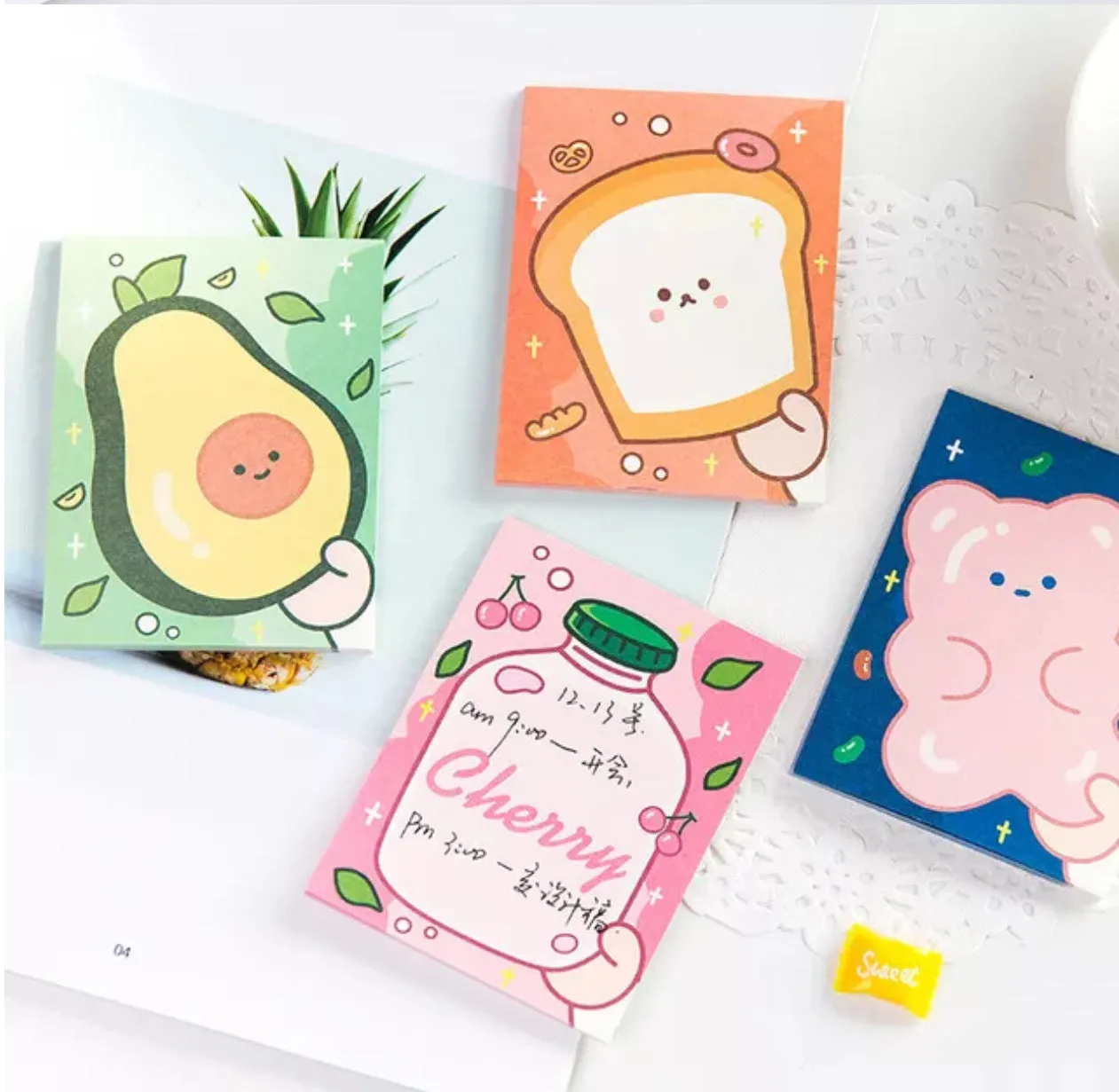 Kawaii Memo Pad Notepaper Sets