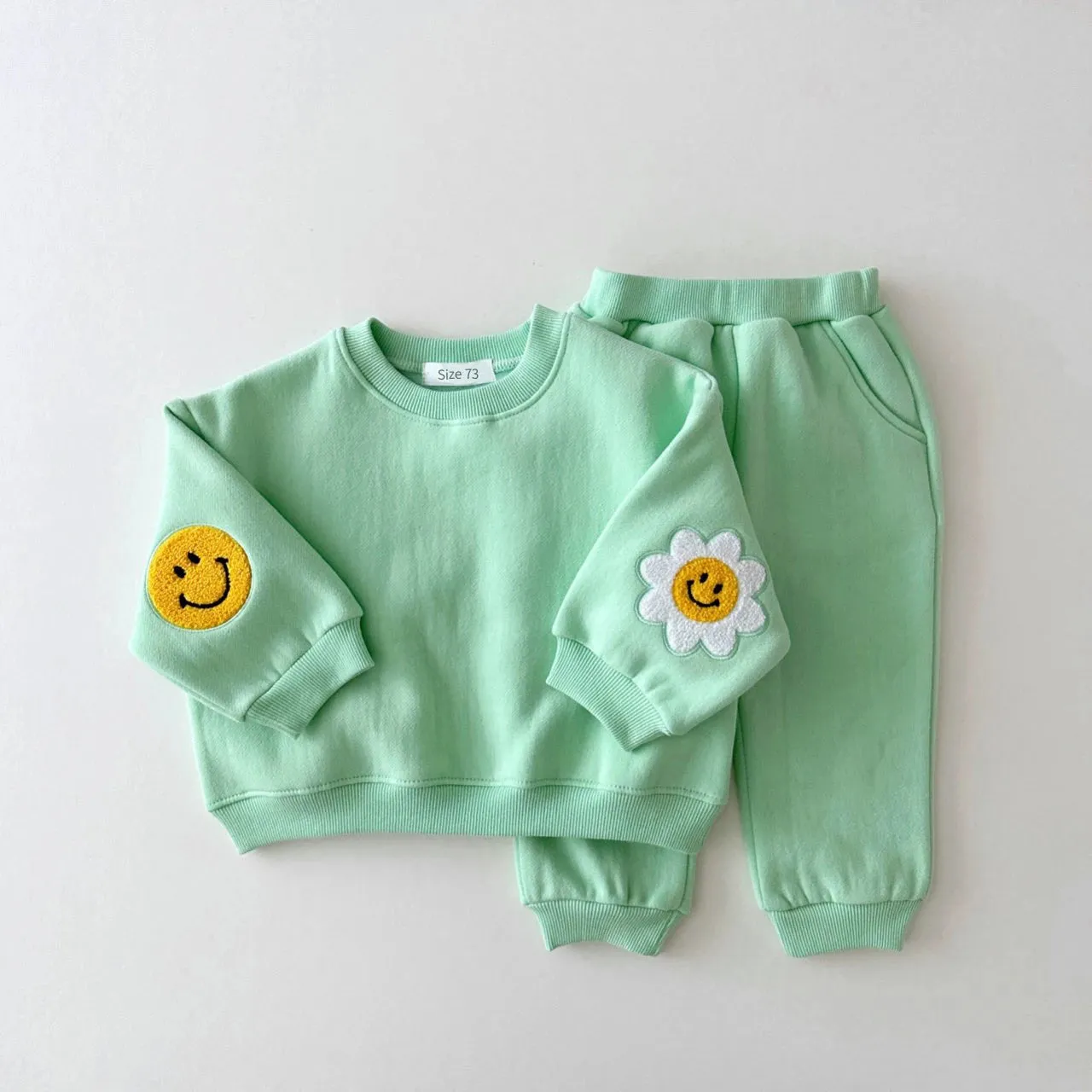 Kids Cute daisy outfit  Sweatshirt Set