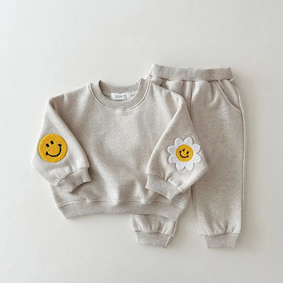 Kids Cute daisy outfit  Sweatshirt Set