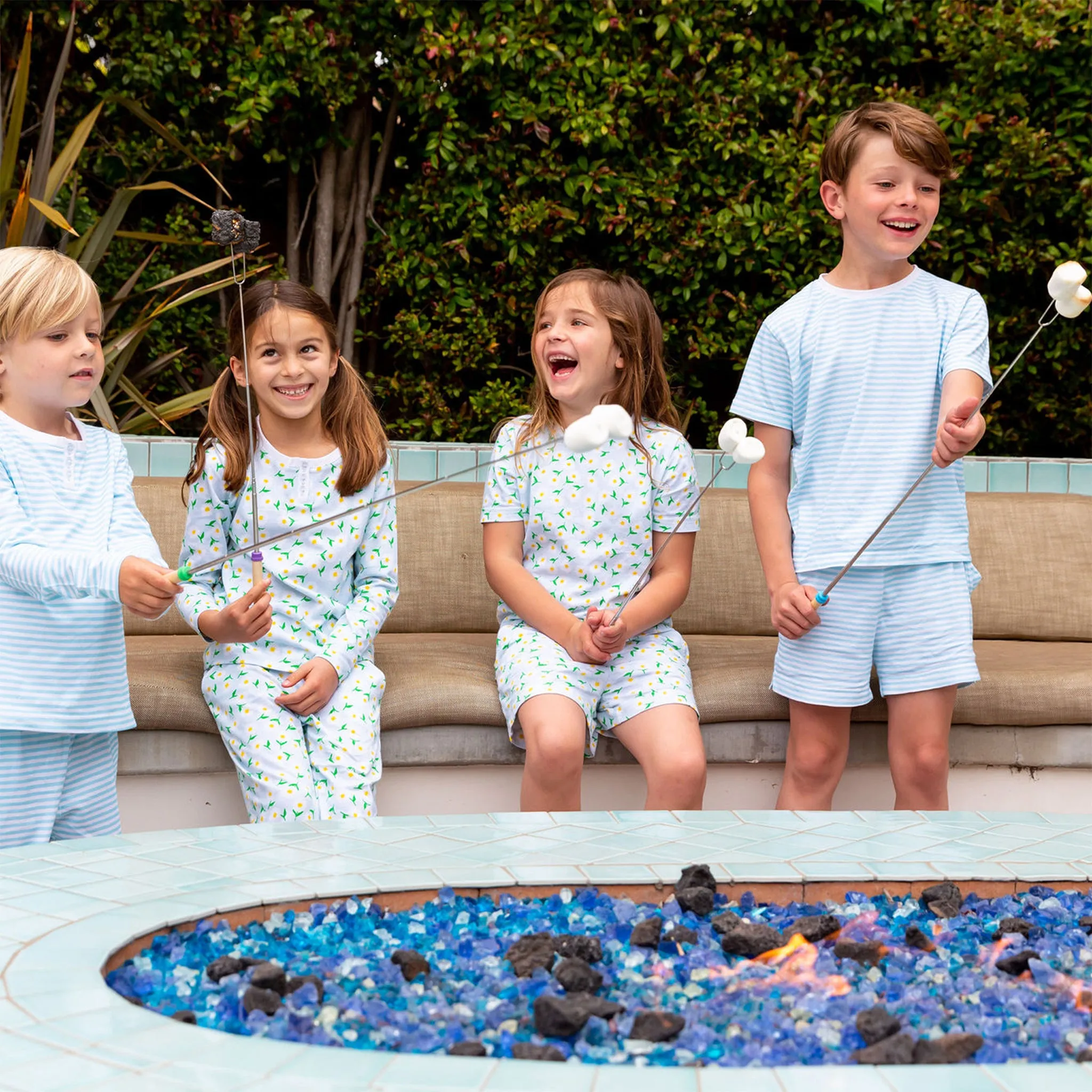 Kids Daisy Jersey Long Set