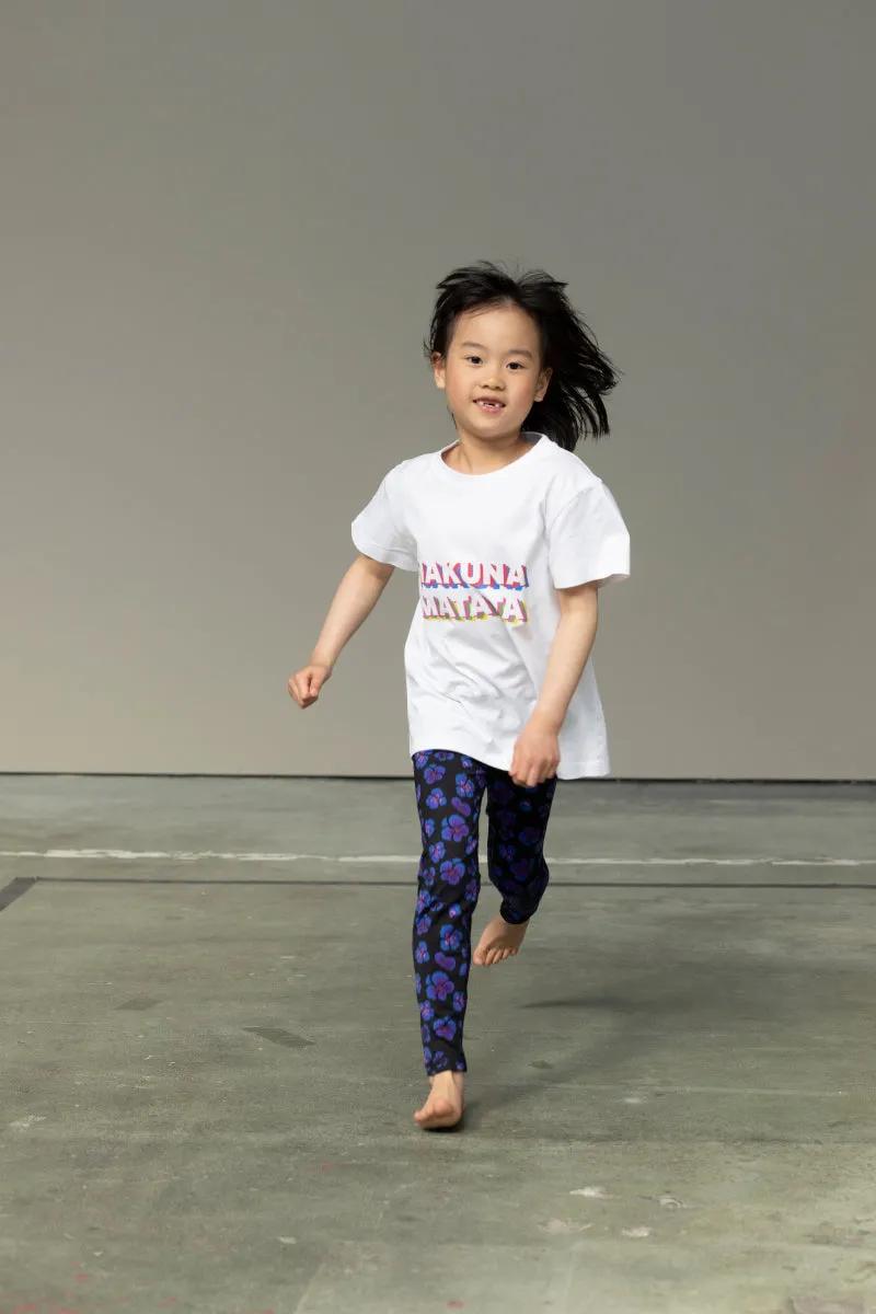 Kids Leggings Wild Violet