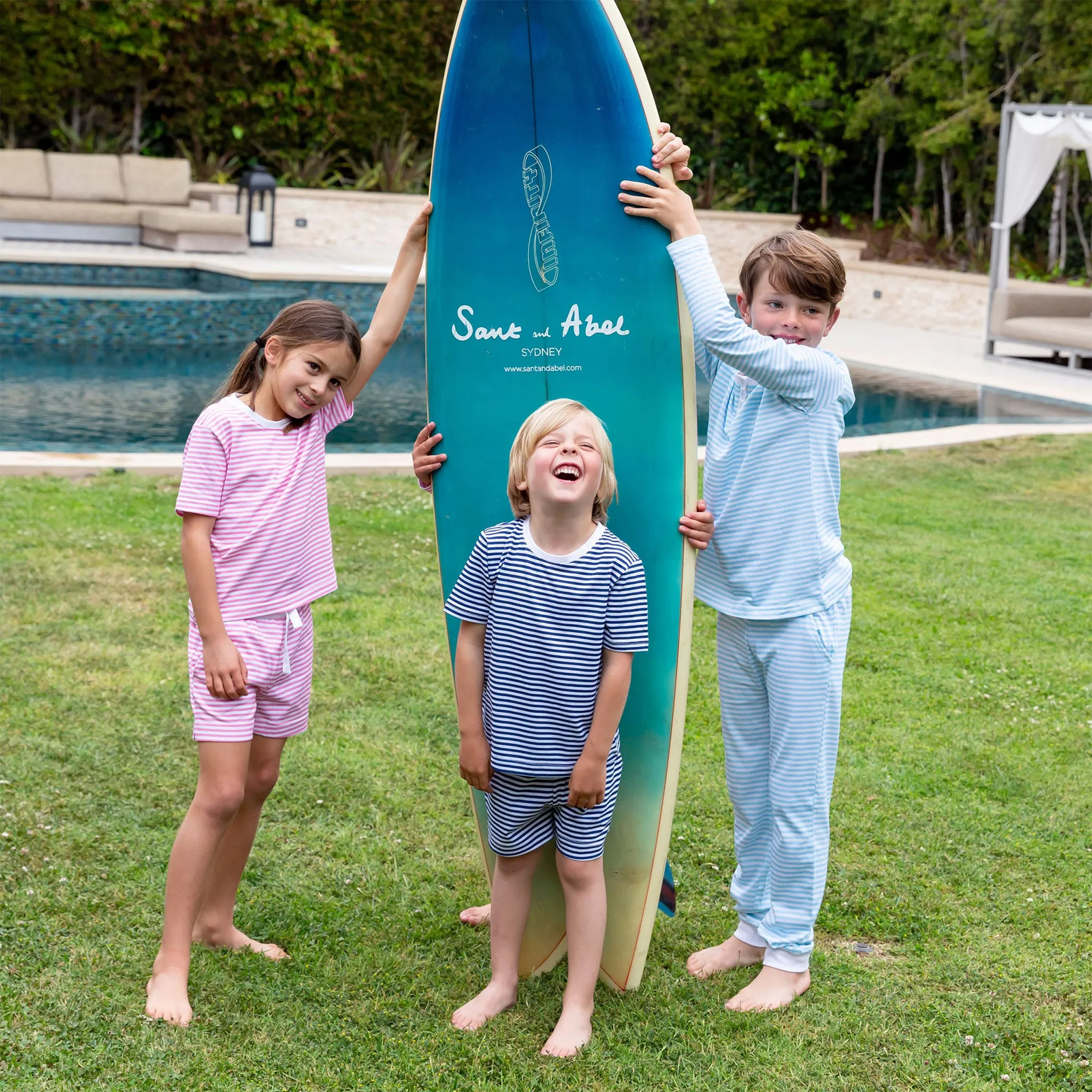 Kids Marina Jersey Shorts   Tee Set