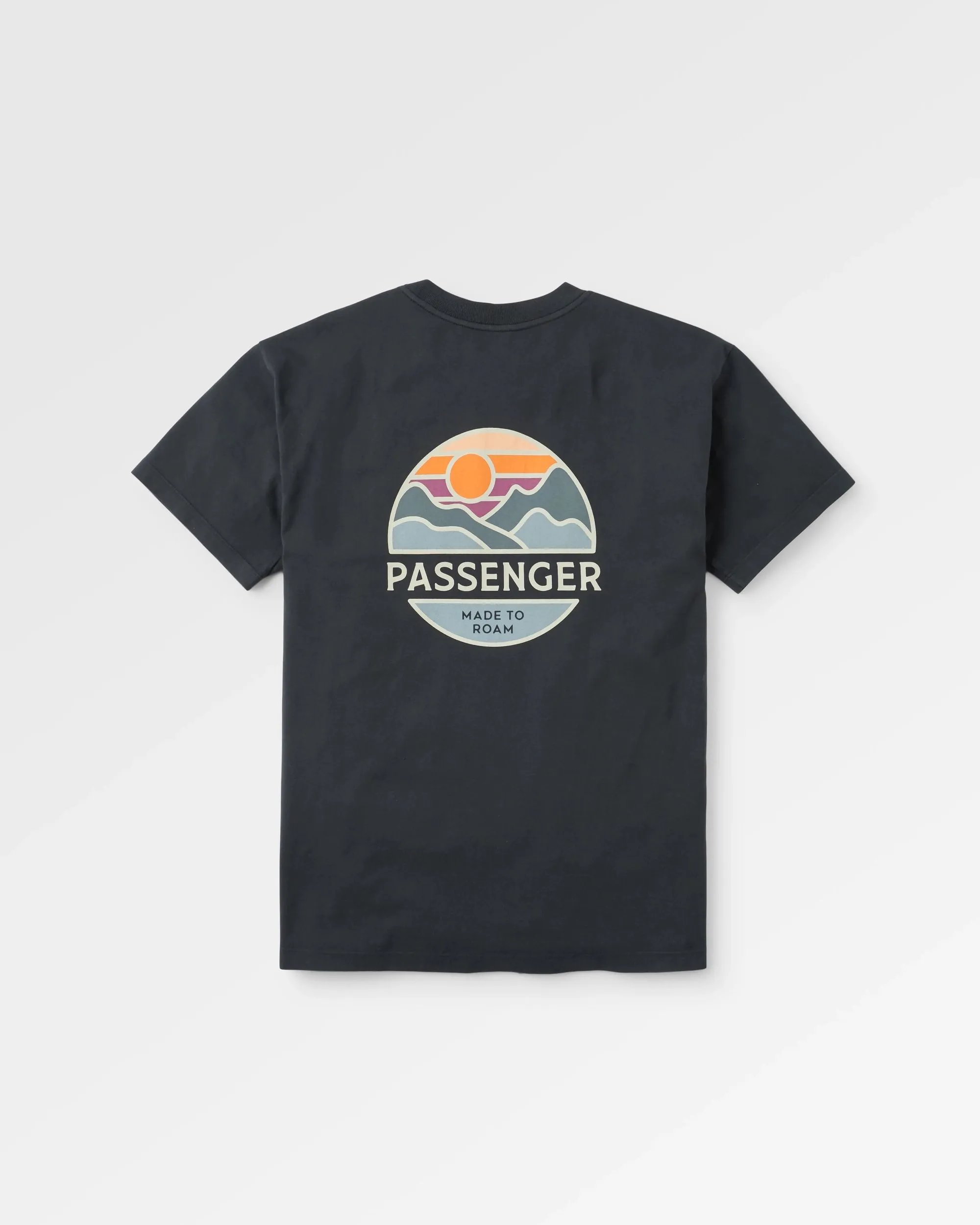 Laidback Recycled Cotton Relaxed Fit T-Shirt - Black