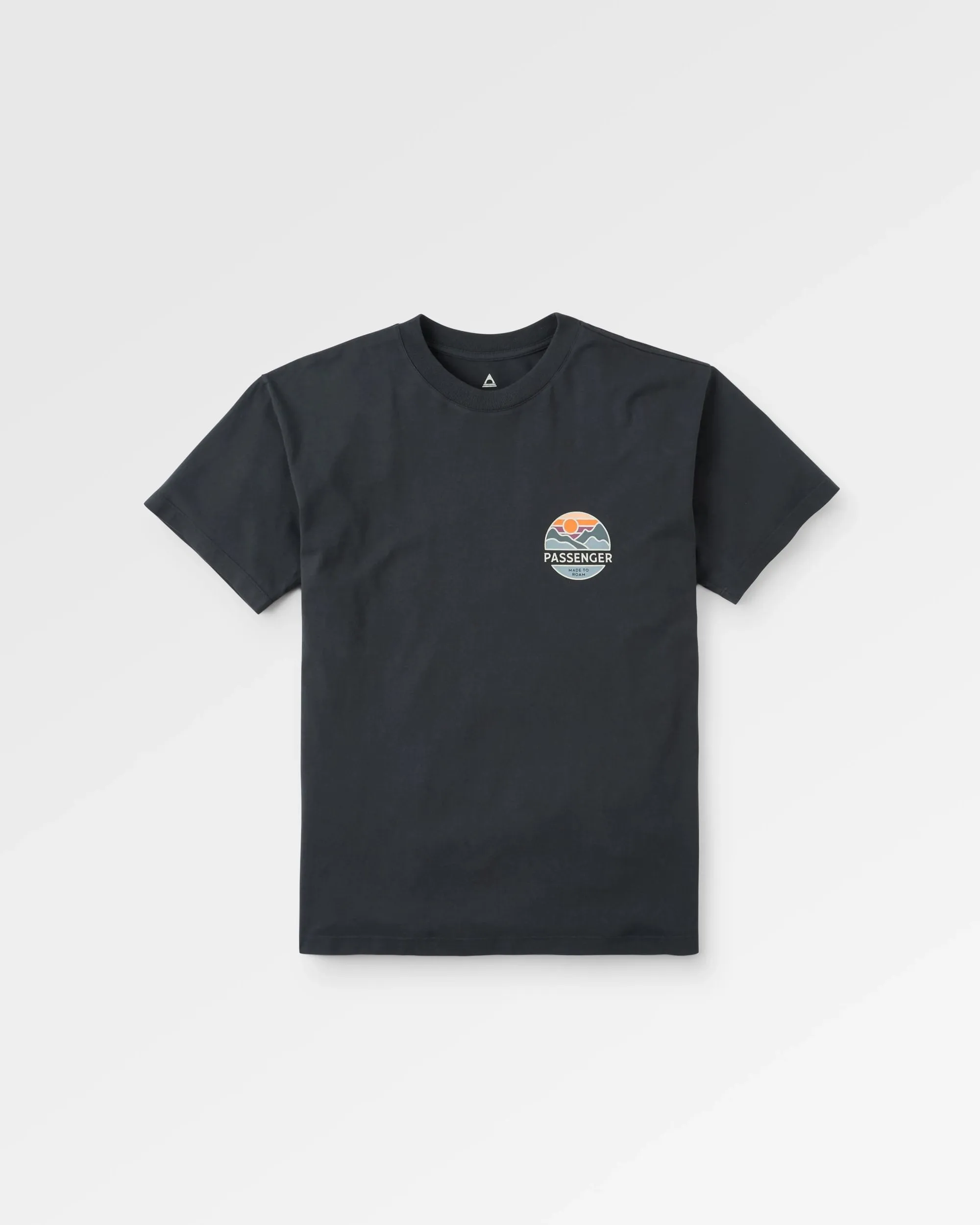 Laidback Recycled Cotton Relaxed Fit T-Shirt - Black