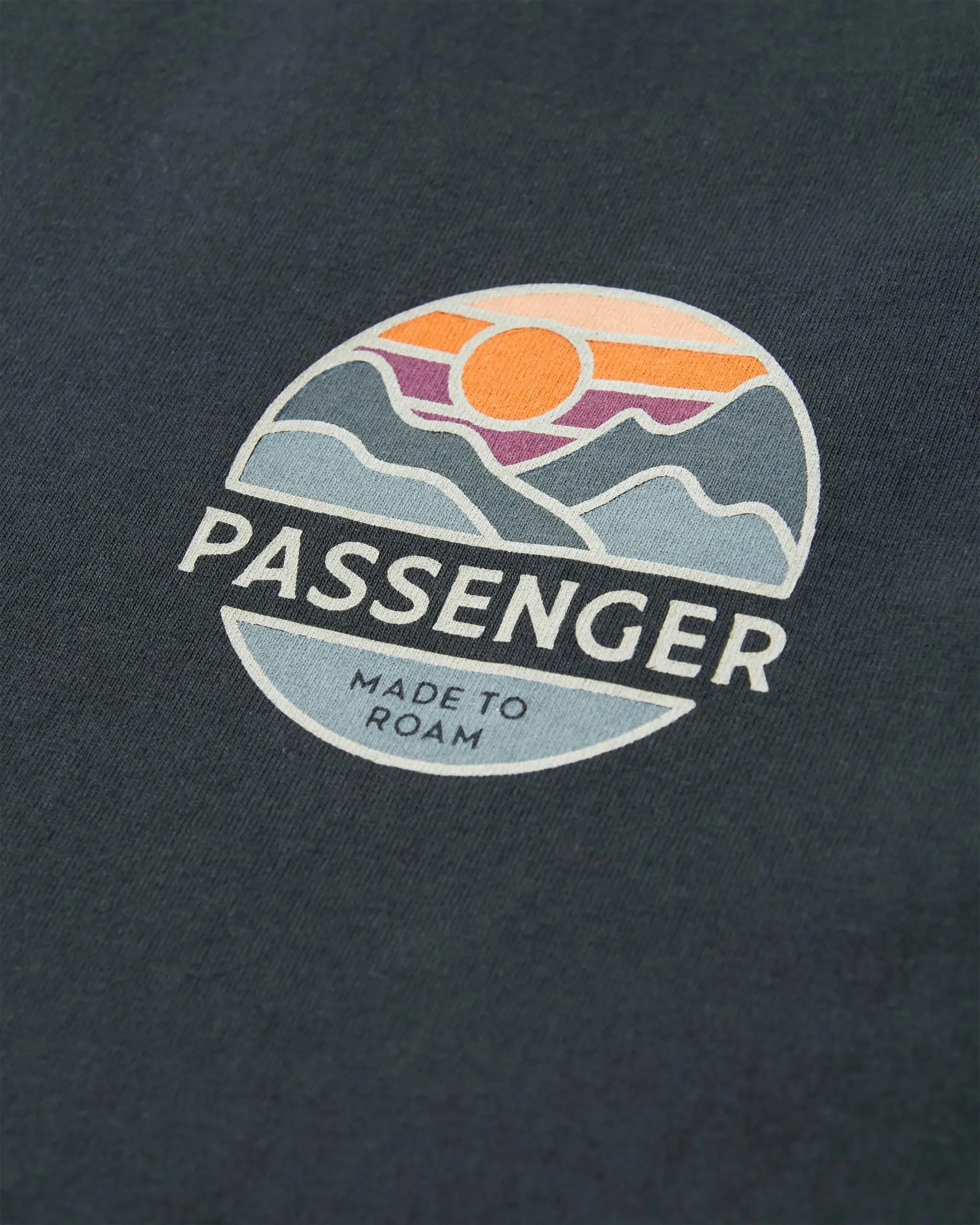 Laidback Recycled Cotton Relaxed Fit T-Shirt - Black