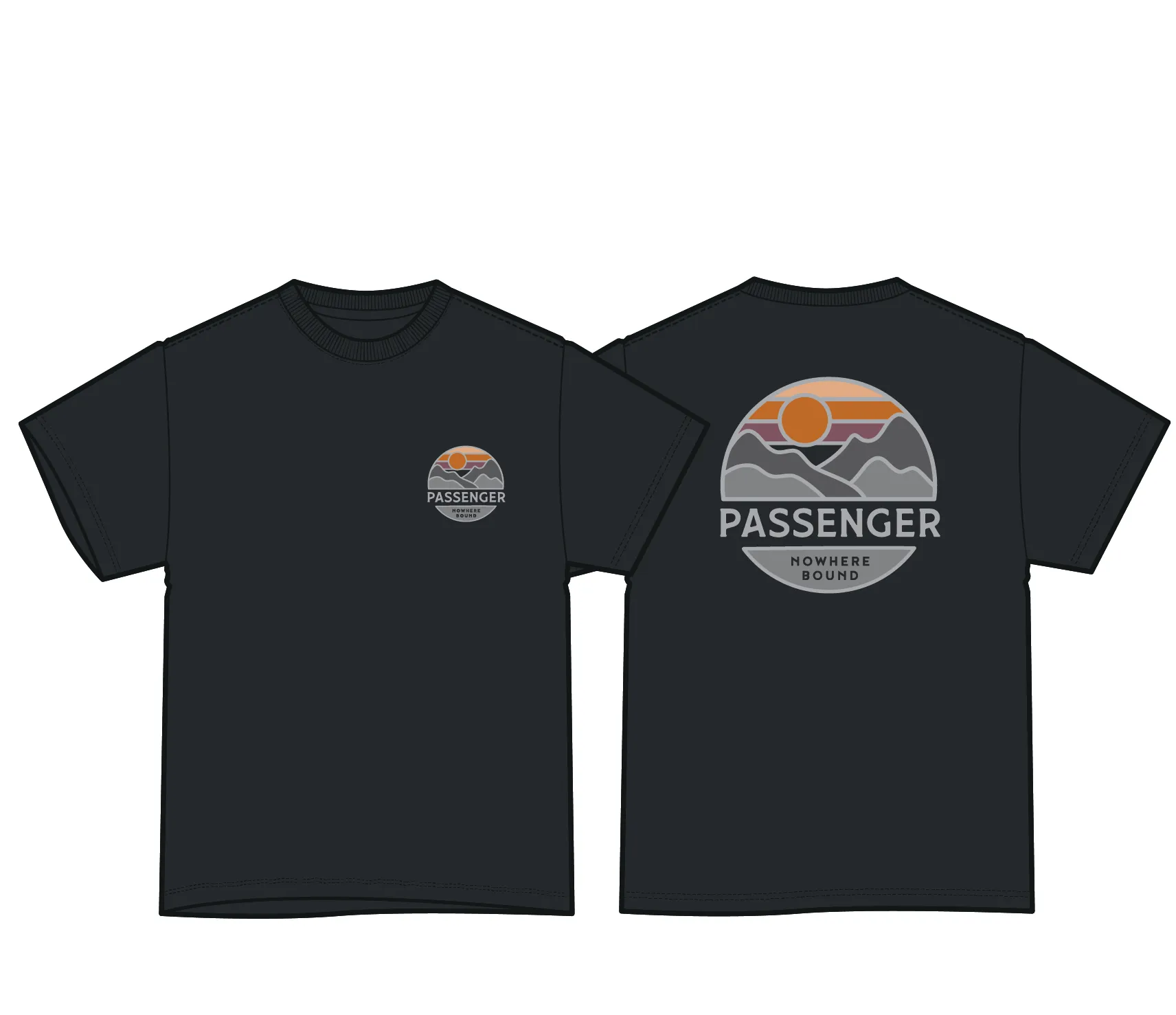 Laidback Recycled Cotton Relaxed Fit T-Shirt - Black