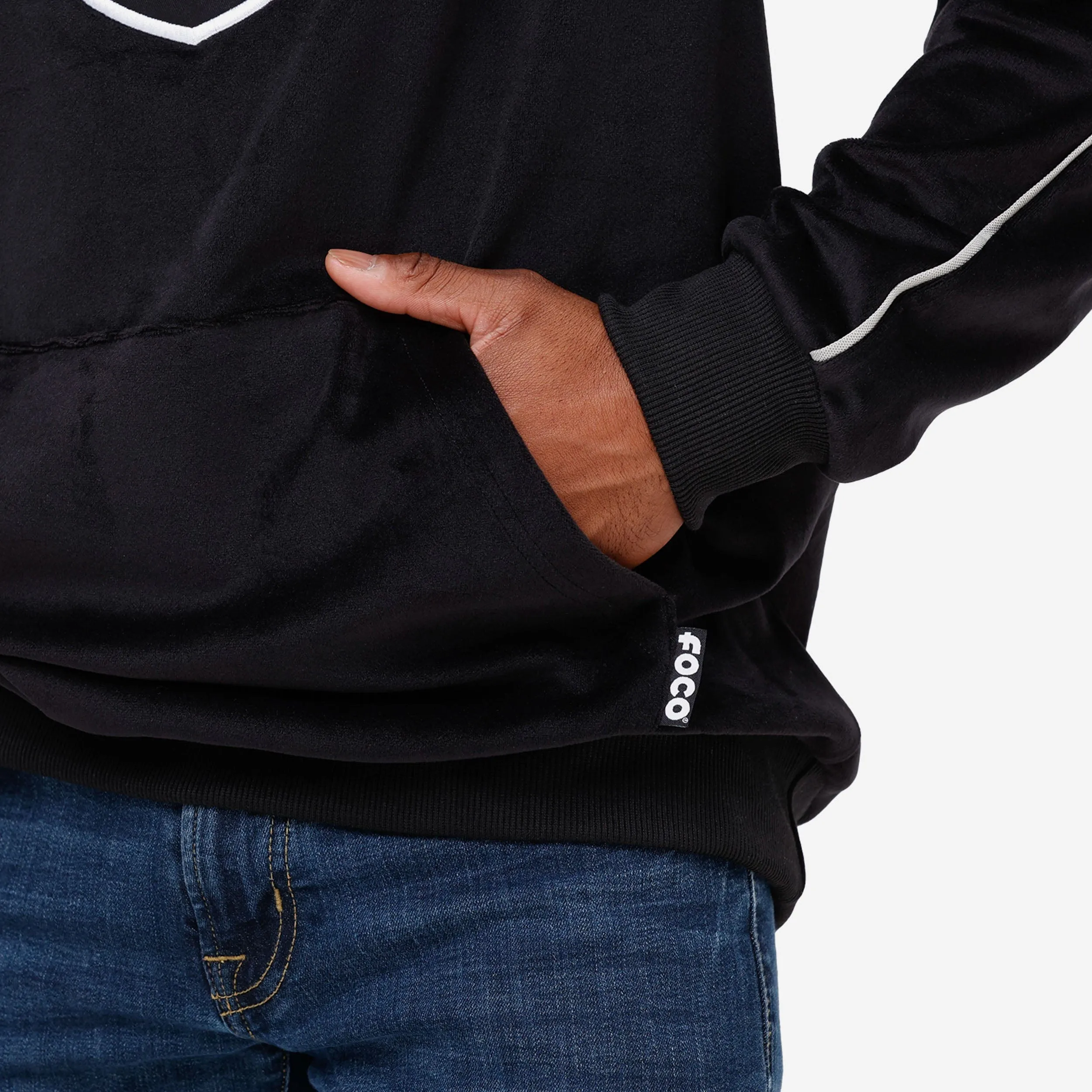 Las Vegas Raiders Velour Hooded Sweatshirt