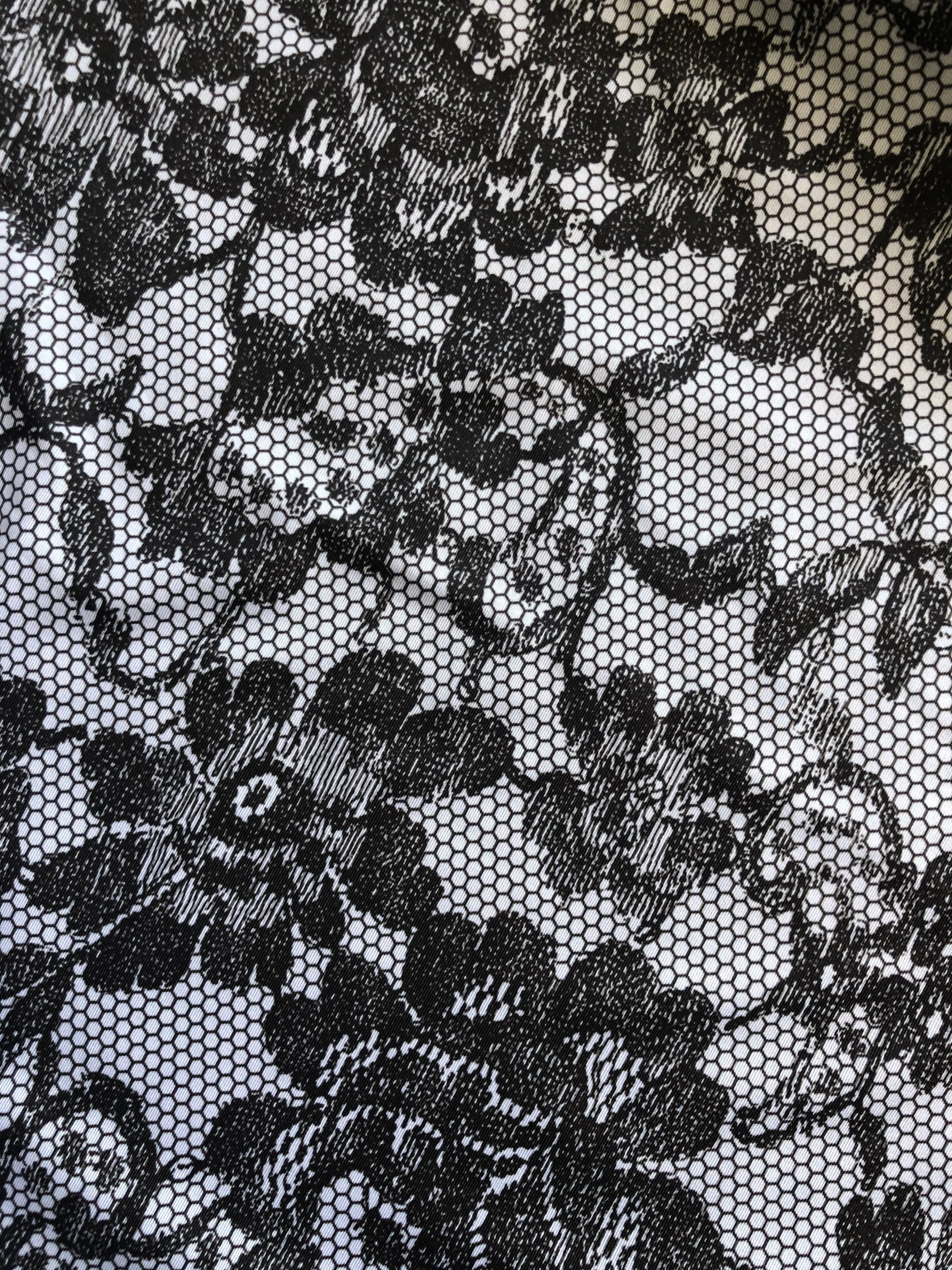 LEGGINGS BLACK LACE/BLACK