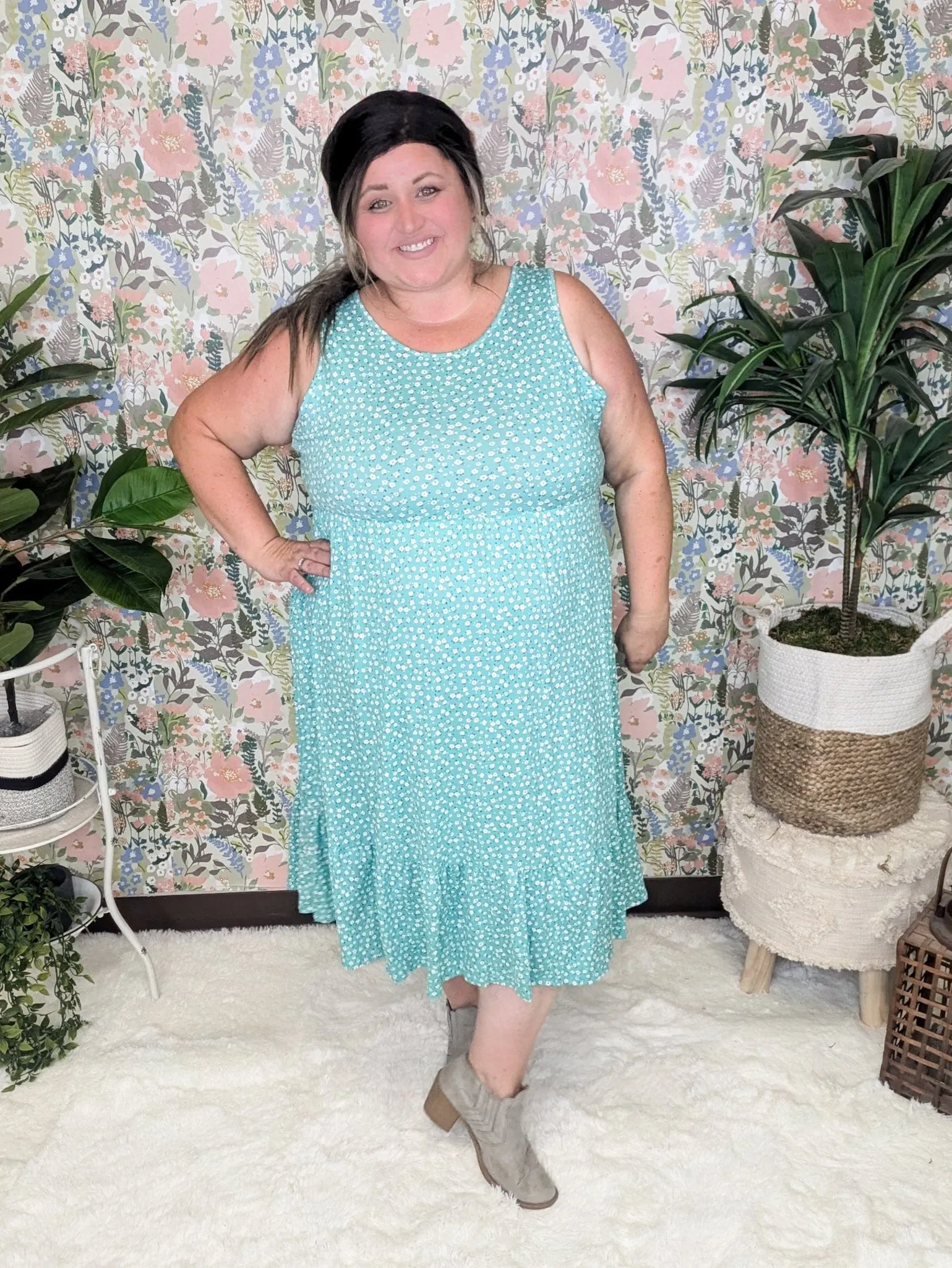 Lennon Tiered Midi Dress (lots of colors!)