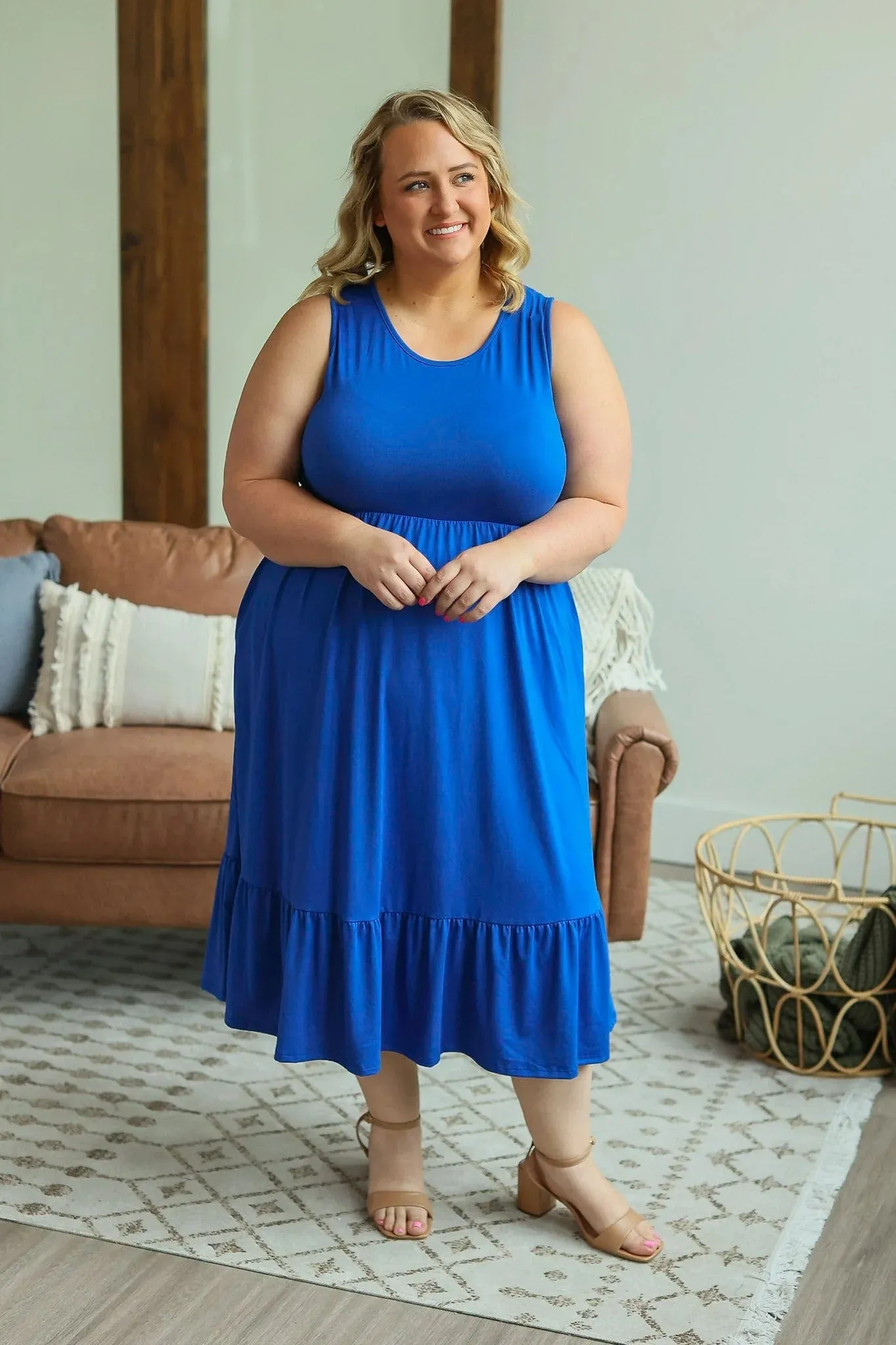 Lennon Tiered Midi Dress (lots of colors!)