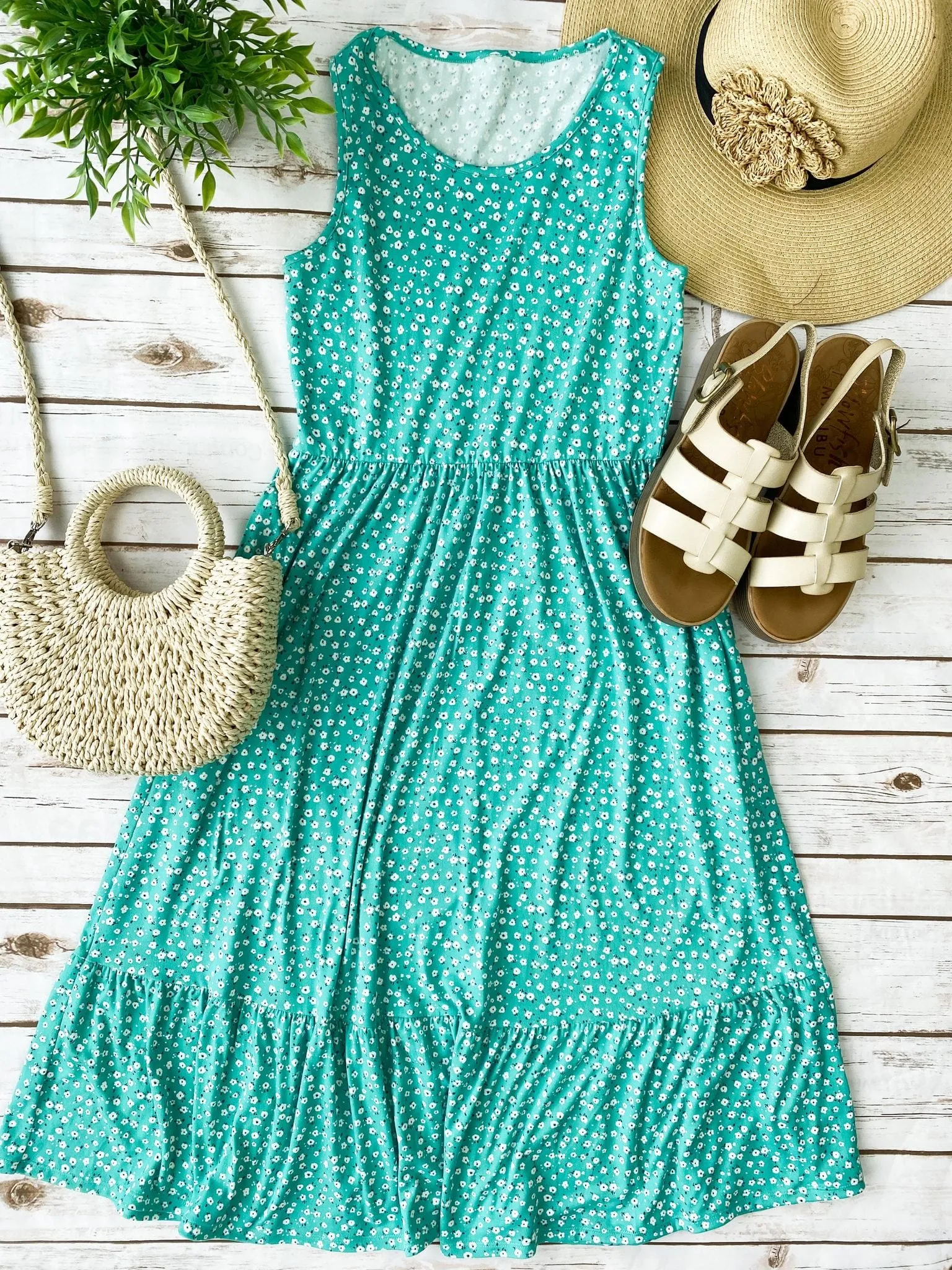 Lennon Tiered Midi Dress (lots of colors!)