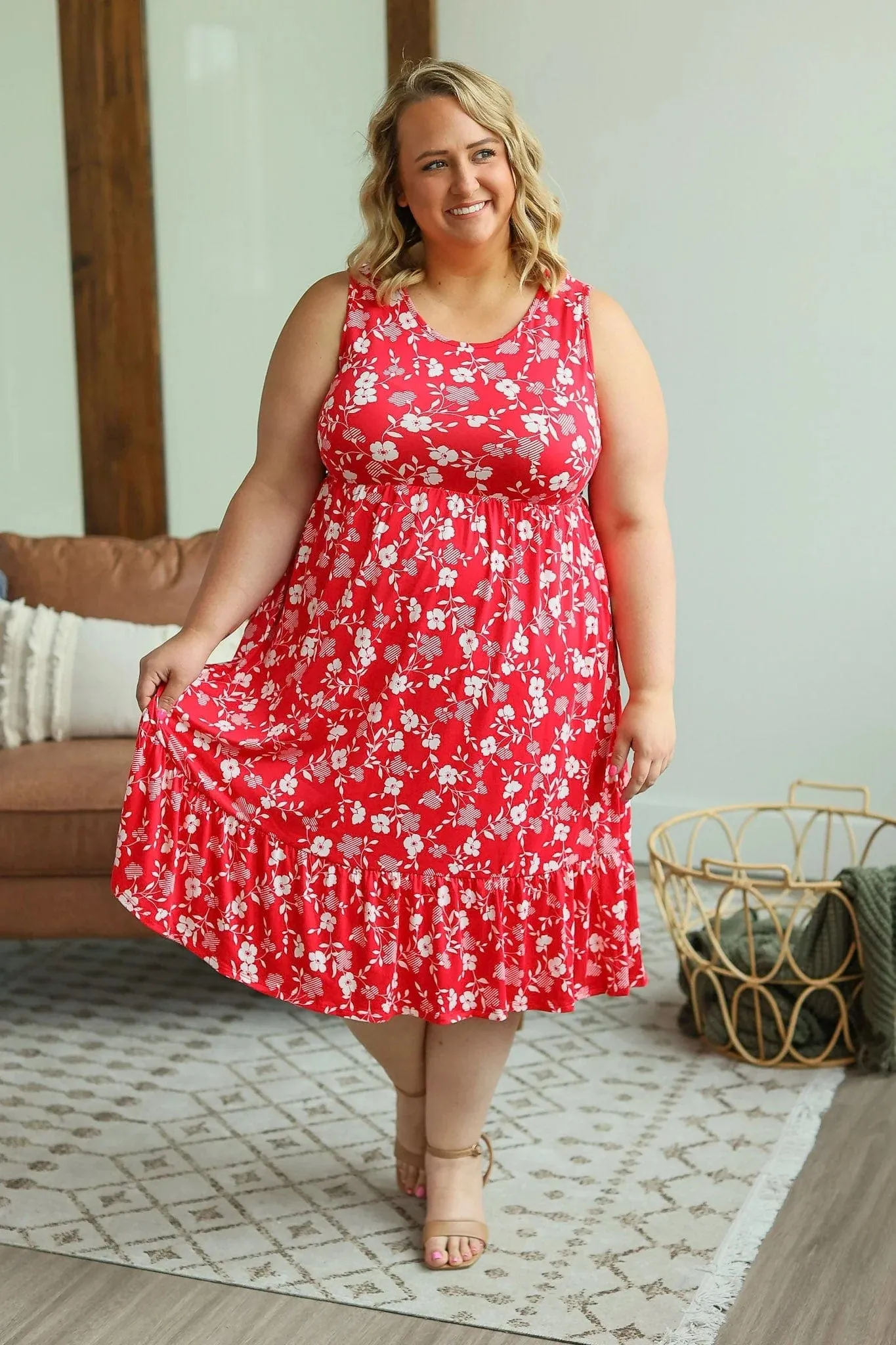 Lennon Tiered Midi Dress (lots of colors!)