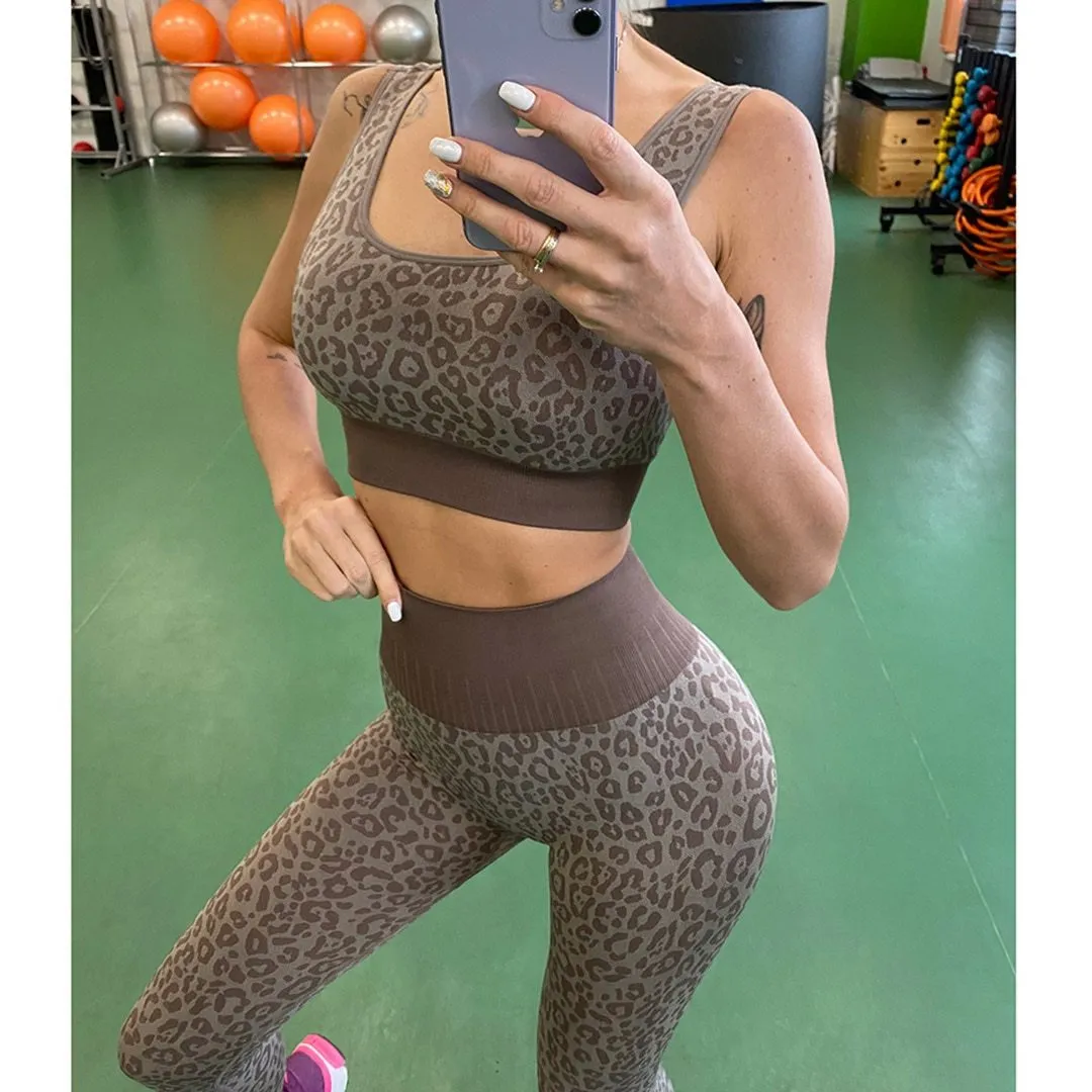 Leopard Sportswear (2 Pieces Set)