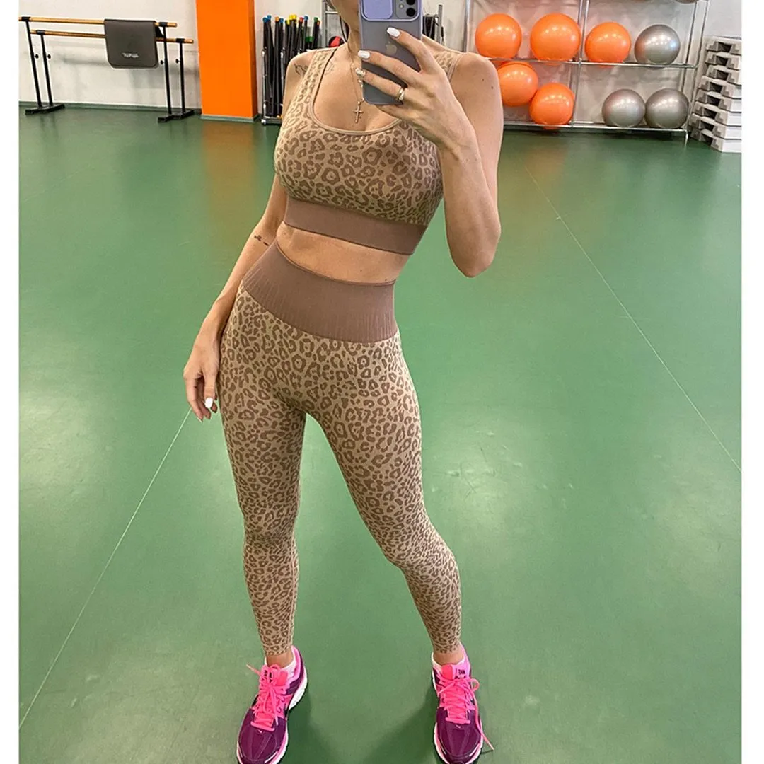 Leopard Sportswear (2 Pieces Set)