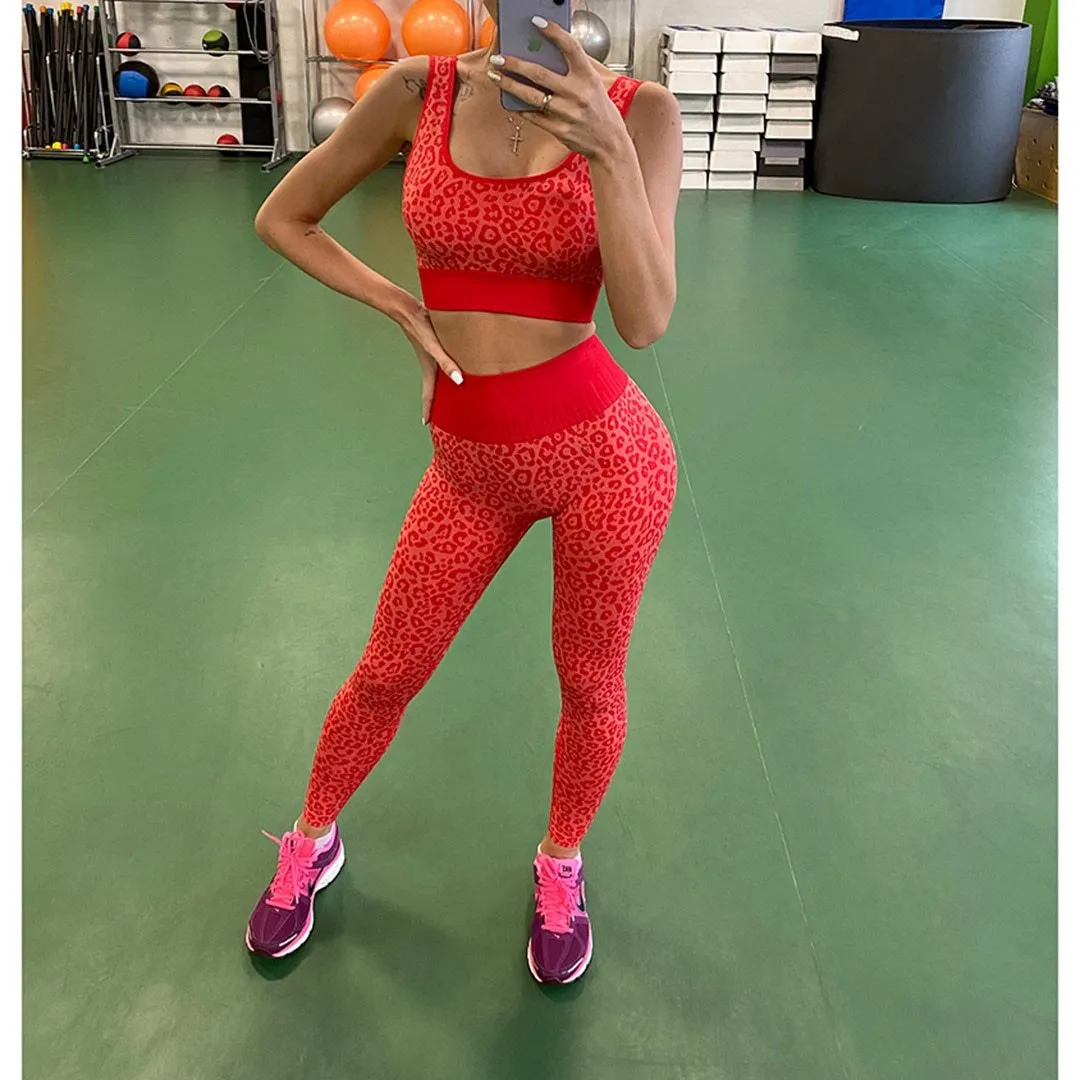 Leopard Sportswear (2 Pieces Set)