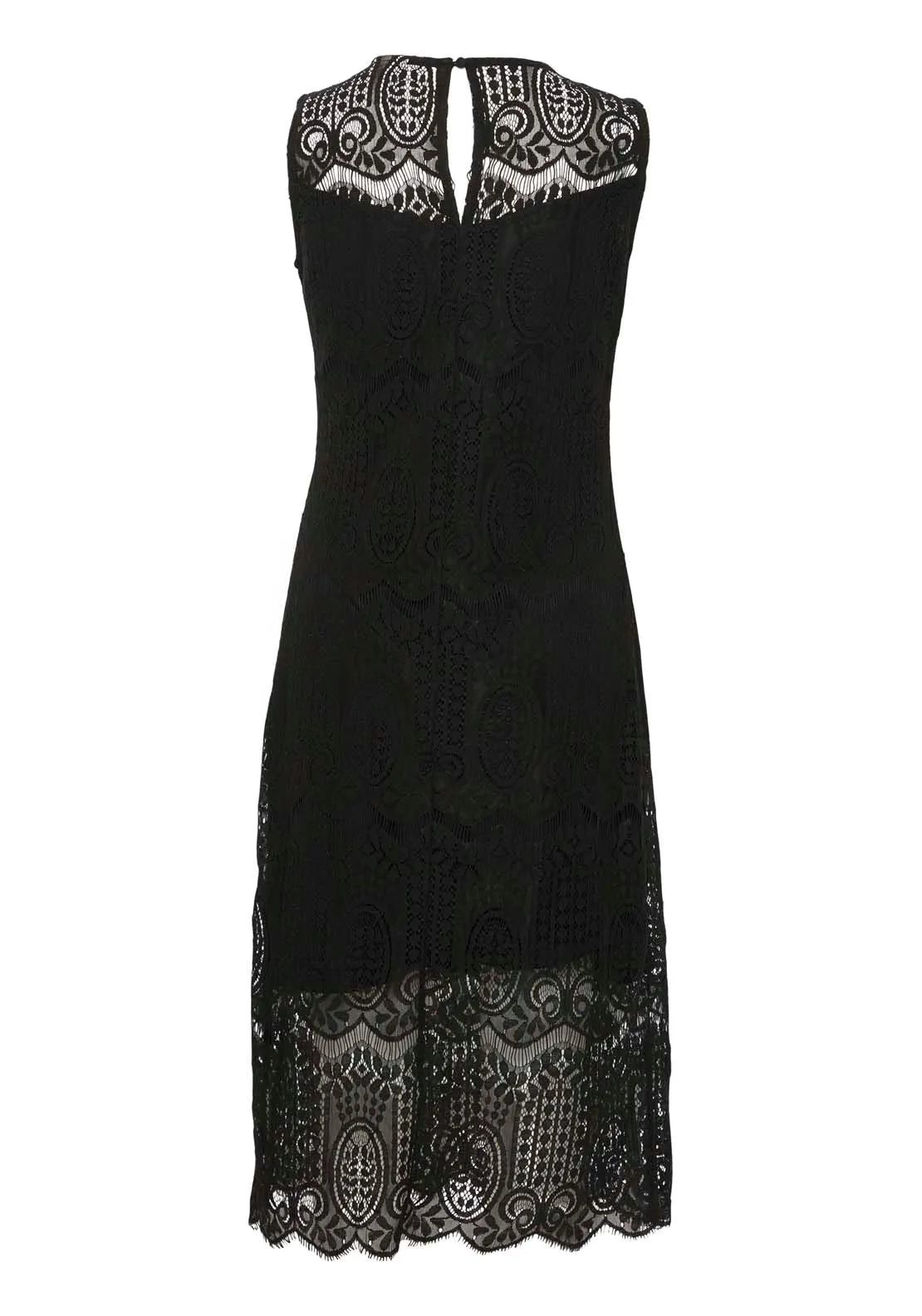 Light Woven Dress - Black