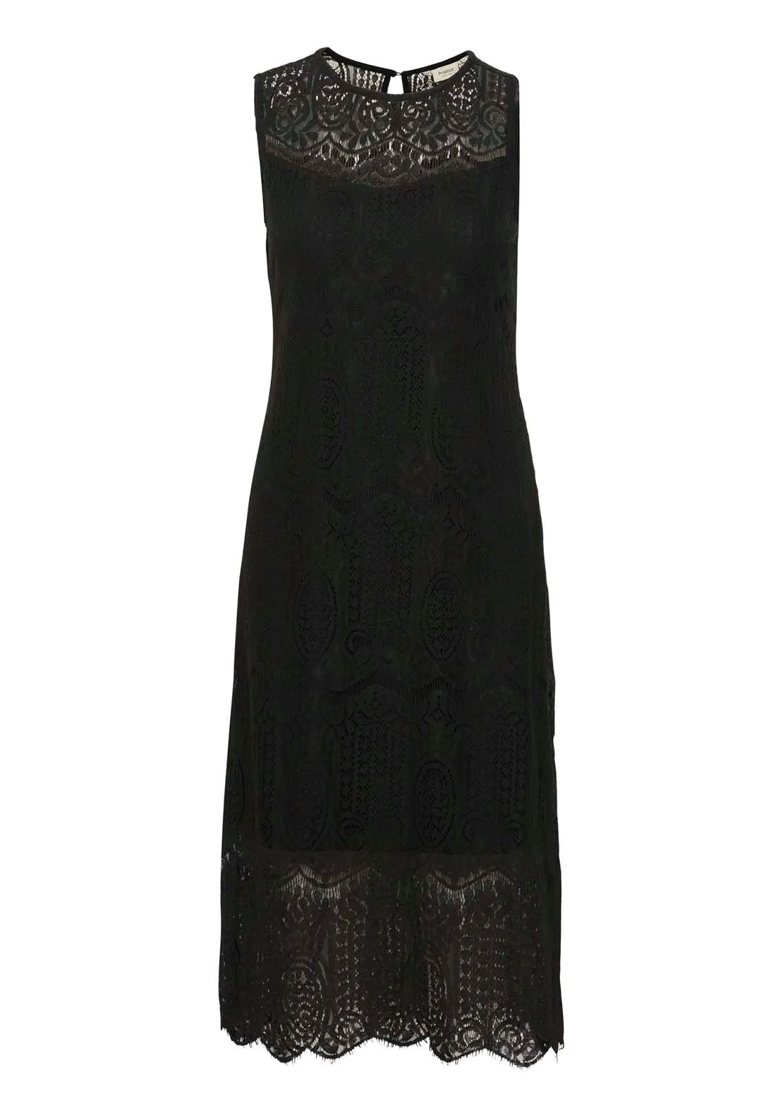 Light Woven Dress - Black