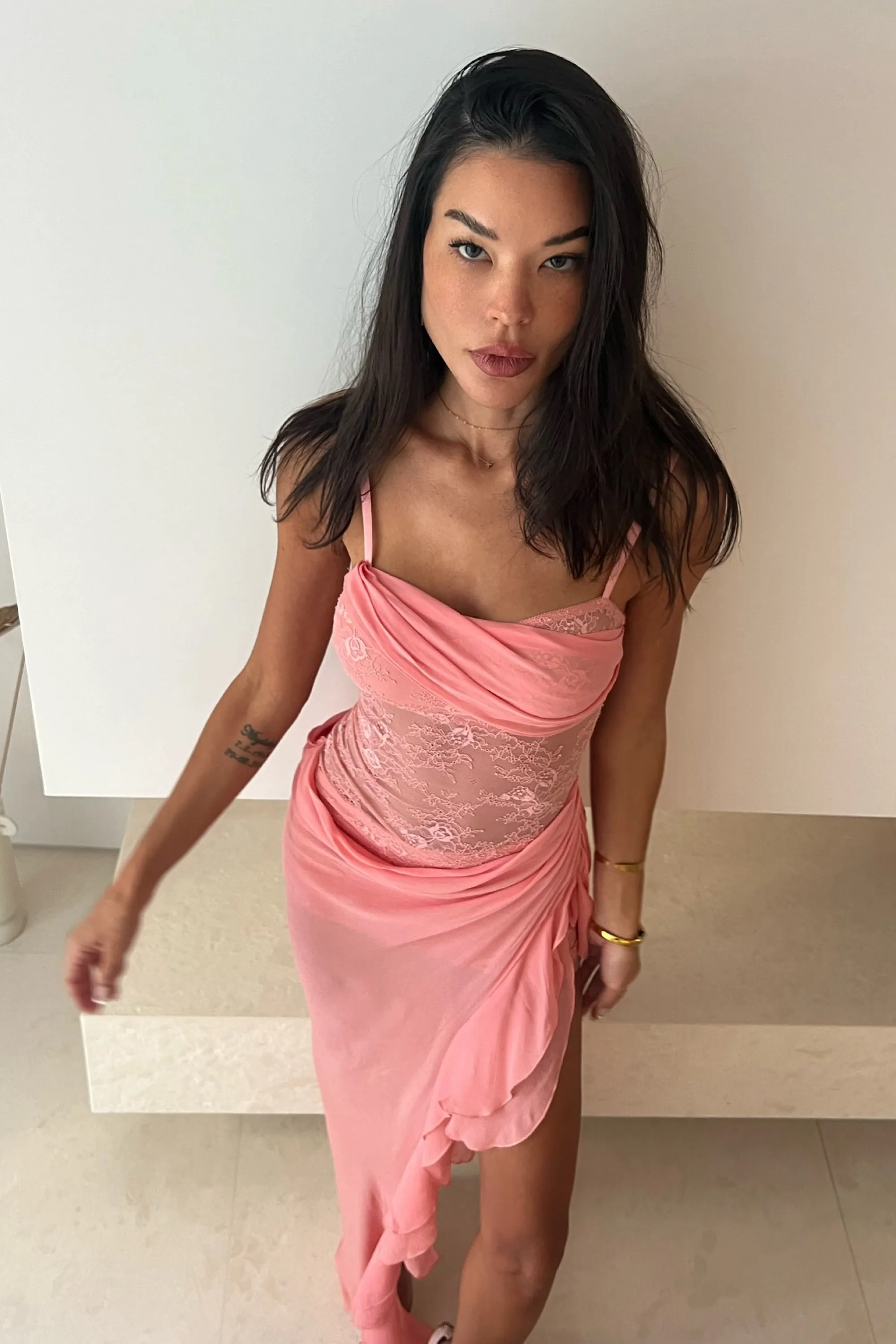 LIV ASYM DRESS