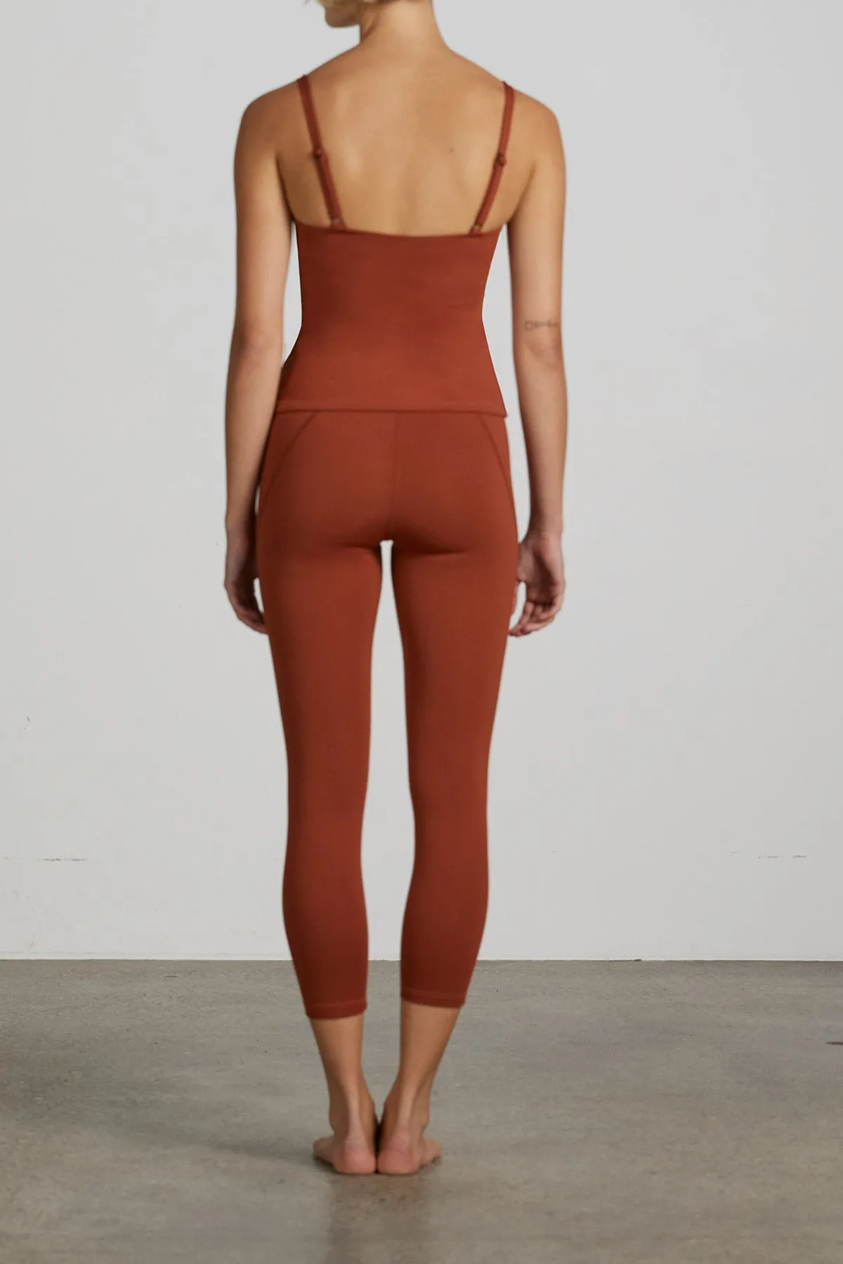 Logan Clay cropped leggings