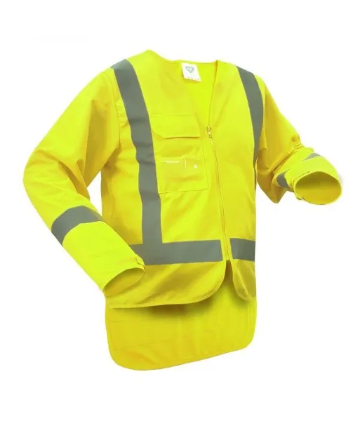 LONG SLEEVE SAFETY VEST -  TTMC-W17 DAY/NIGHT