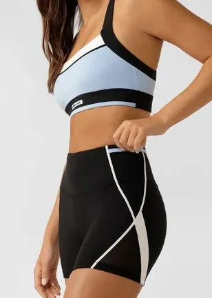 Lorna Jane Sprint To Swim Sports Bra - Black Multi