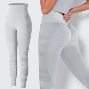 Madison Maze Leggings - Gray-Style 1