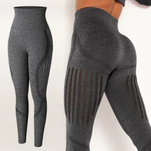 Madison Maze Leggings - Gray-Style 2