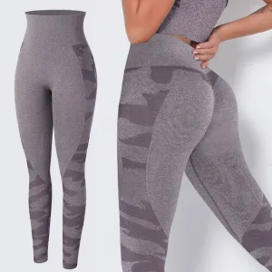 Madison Maze Leggings - Purple-Style 1