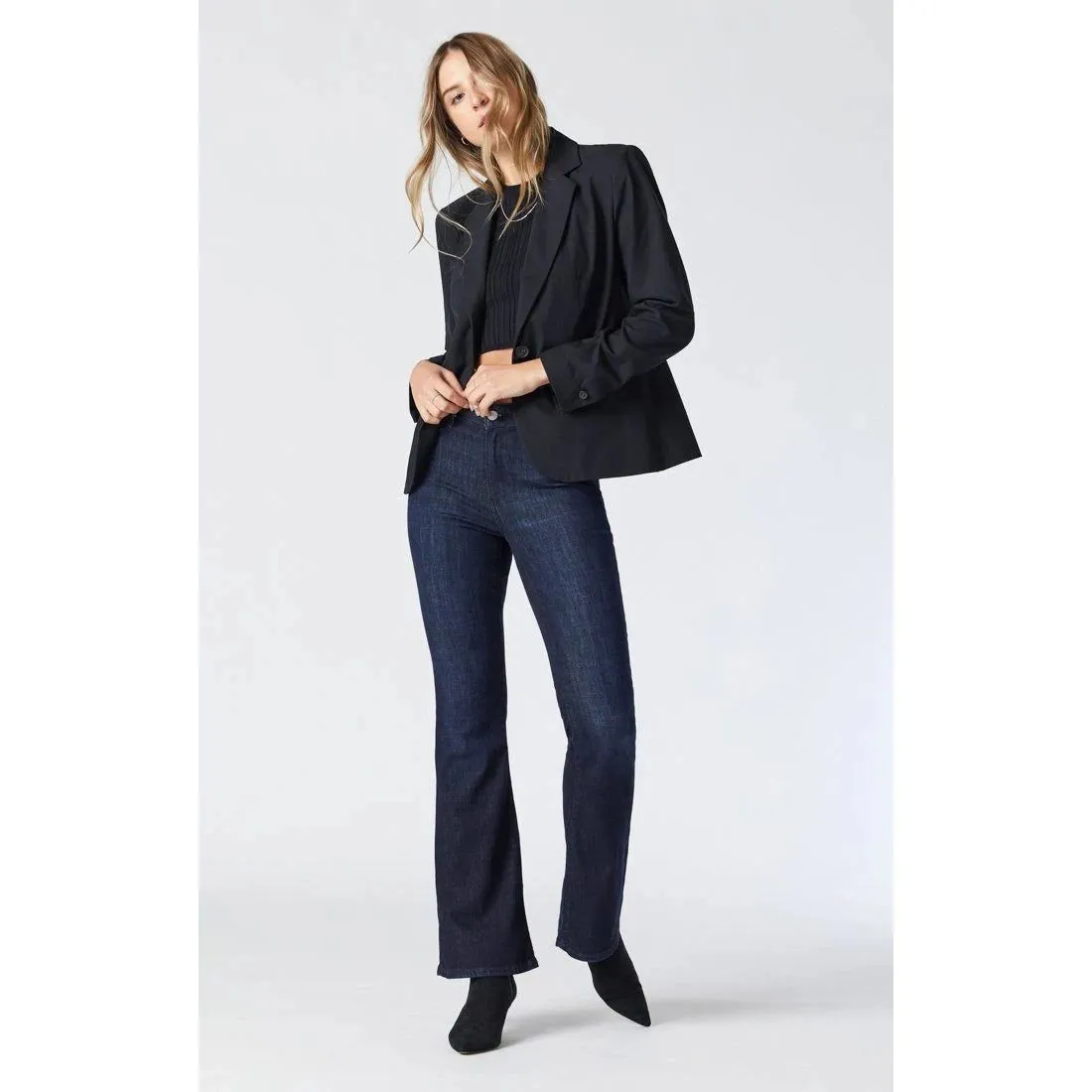 Mavi Women's Sydney Rise Brushed Jeans