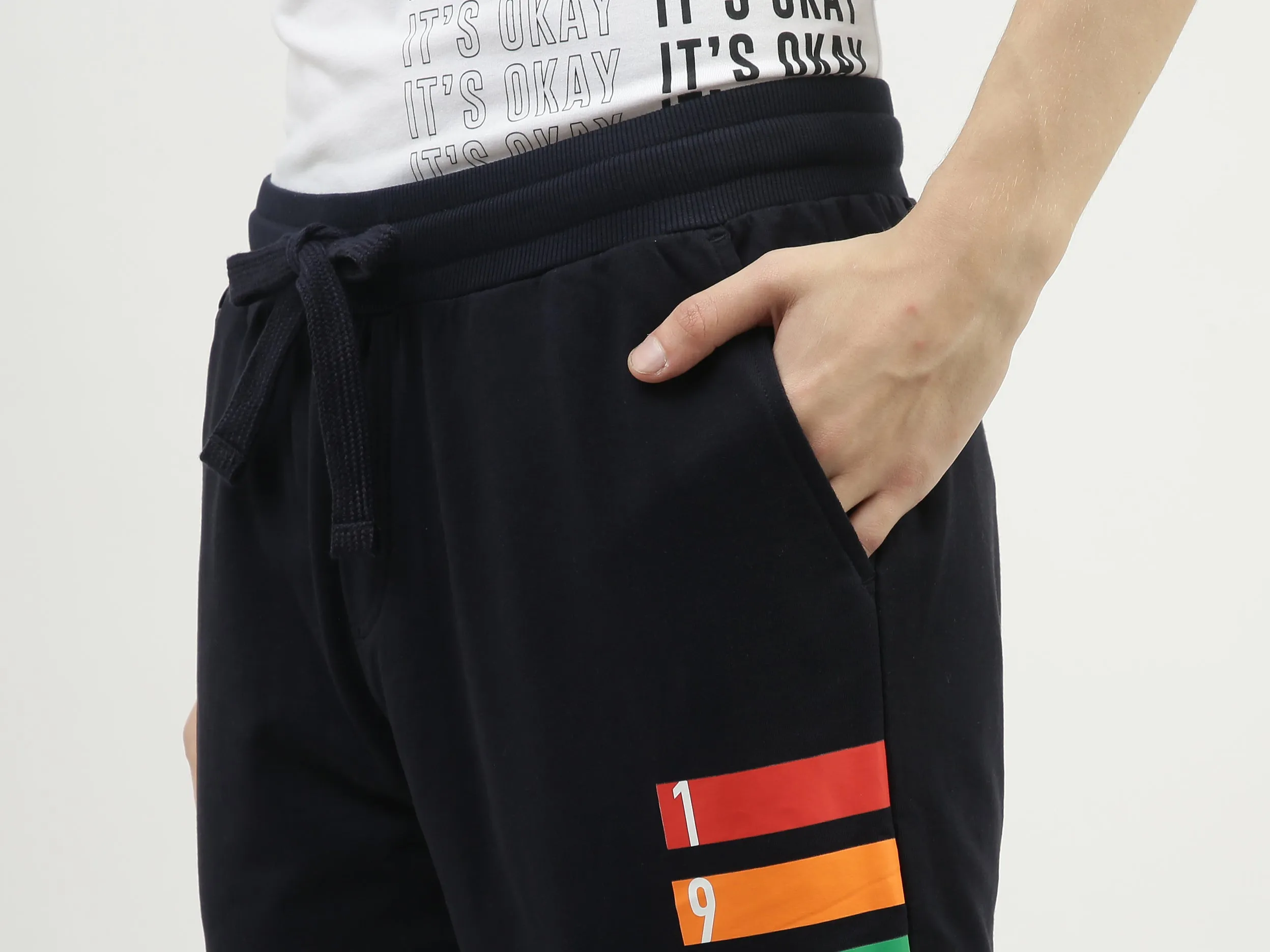 Men Printed Regular Fit Joggers