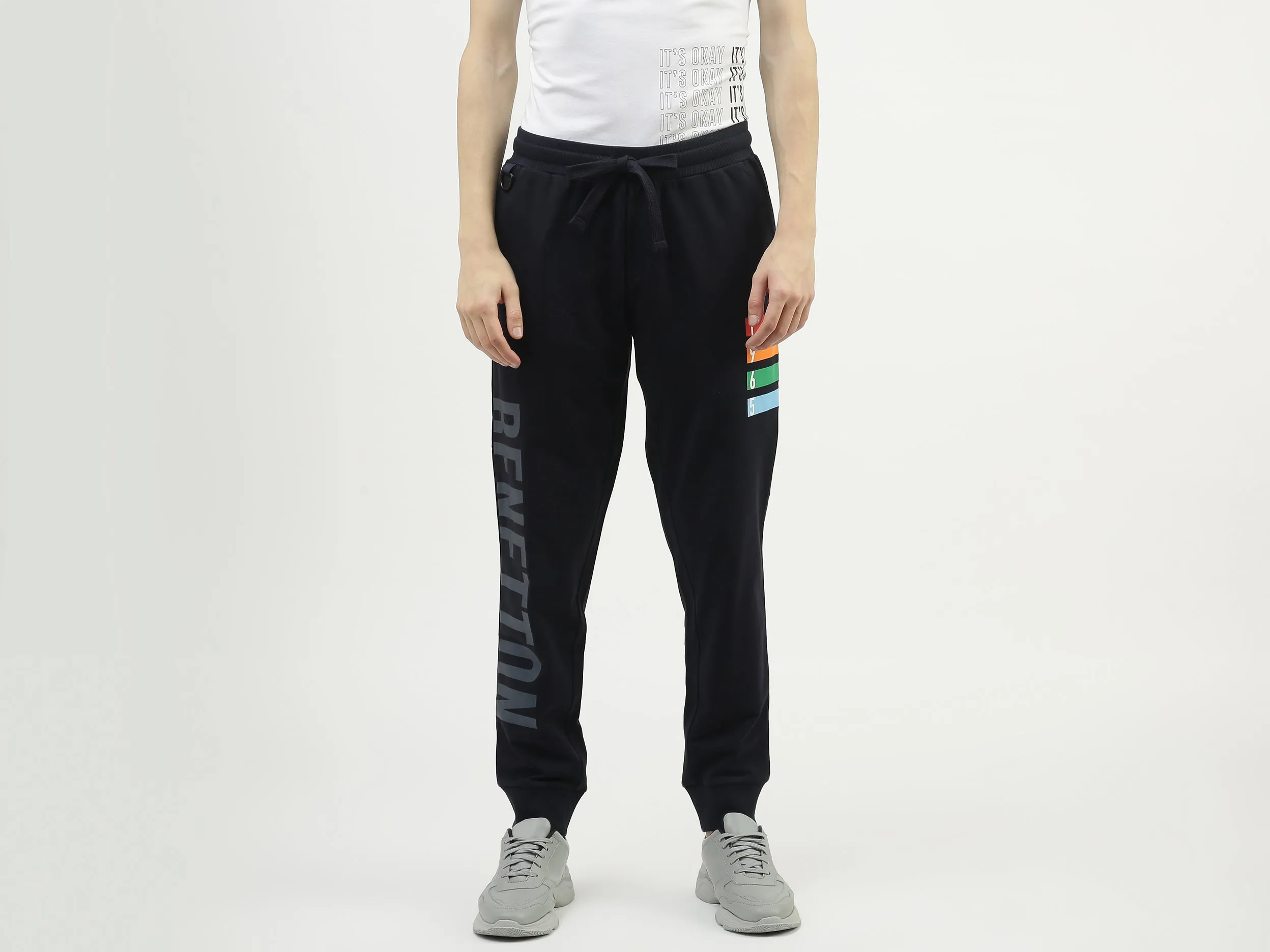 Men Printed Regular Fit Joggers