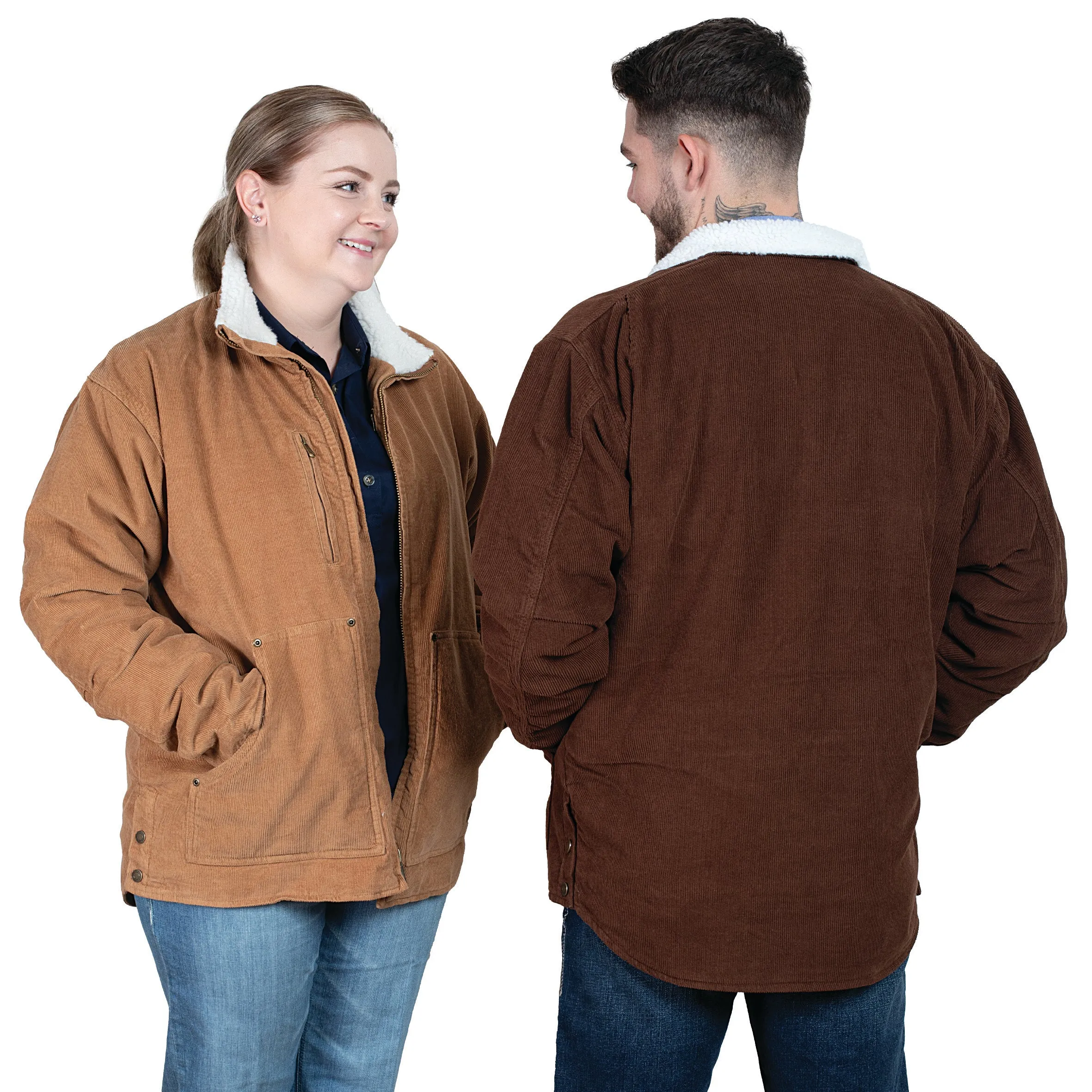 Men's - Diamantina Sherpa  Corduroy Jacket