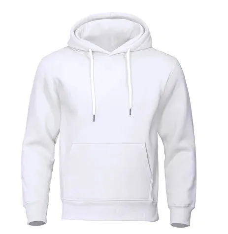 Men's Fleece Warm Sweatshirt for Autumn and Winter