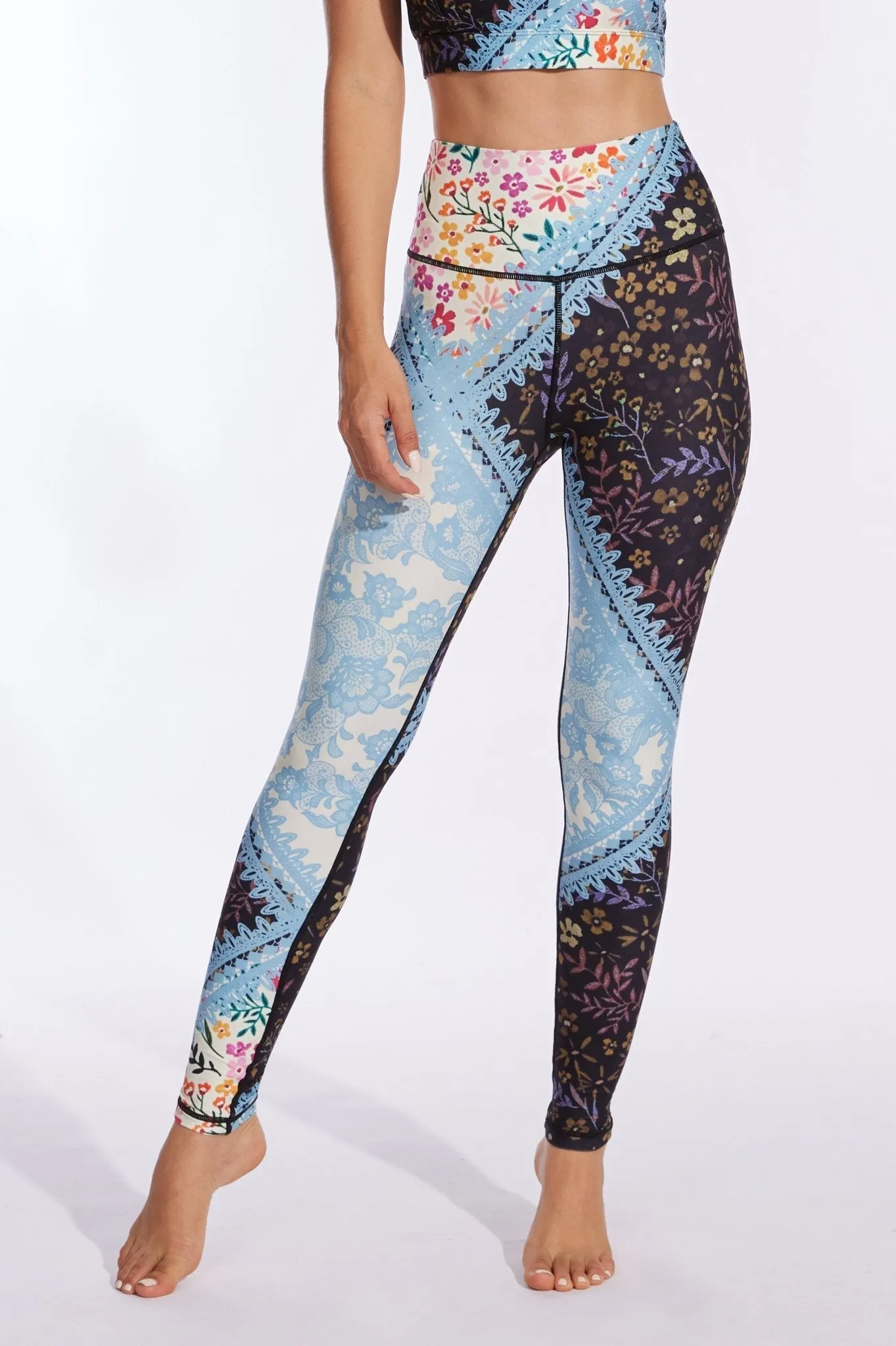 Midnight Garden Lace Leggings – Bloom Noir