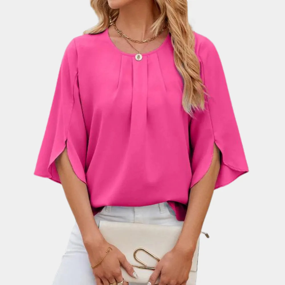 Mikaela - Supple Blouse - Elegant & Comfortable