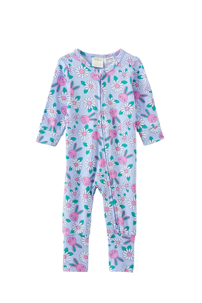 Milky | Honey Bunny Zip Romper