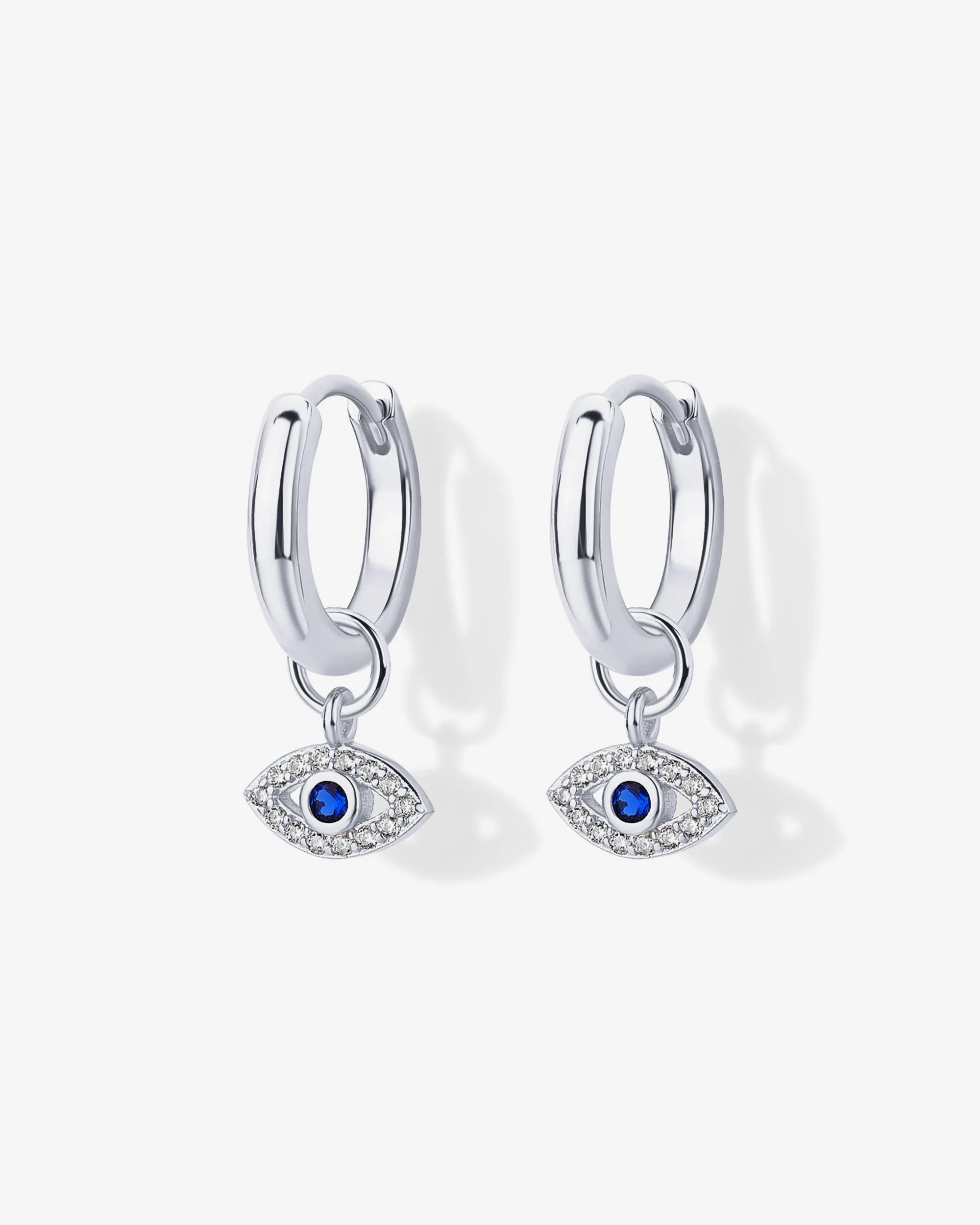 Mix and Match Huggie and Hamsa & Evil Eye Charm Set