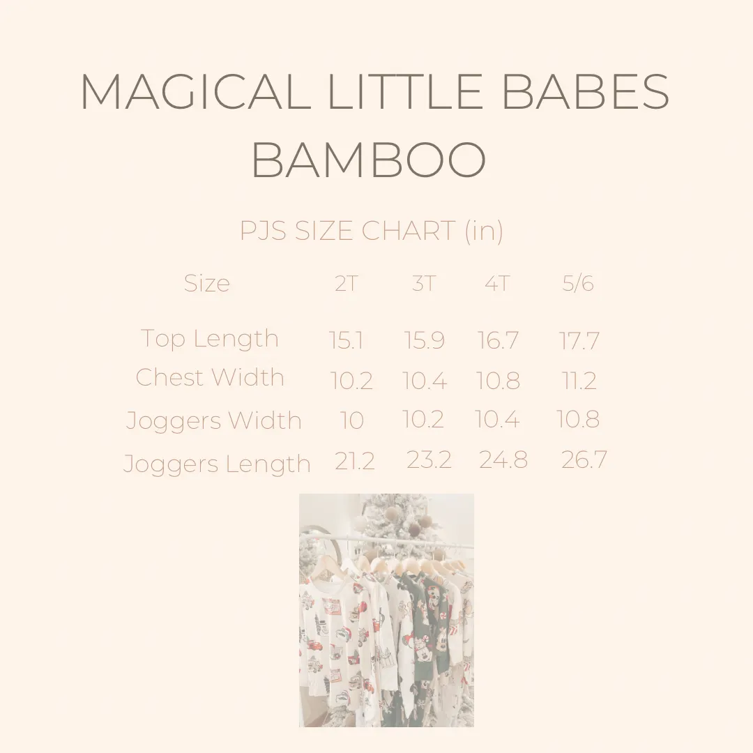 Muted Lights Bamboo PJs *READY TO SHIP — NOT RESTOCKING