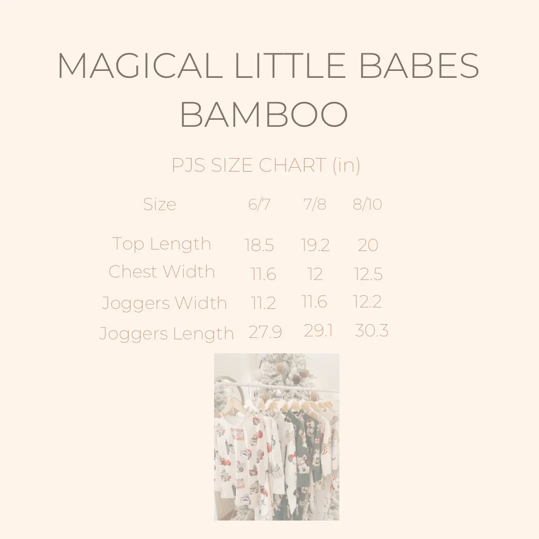 Muted Lights Bamboo PJs *READY TO SHIP — NOT RESTOCKING