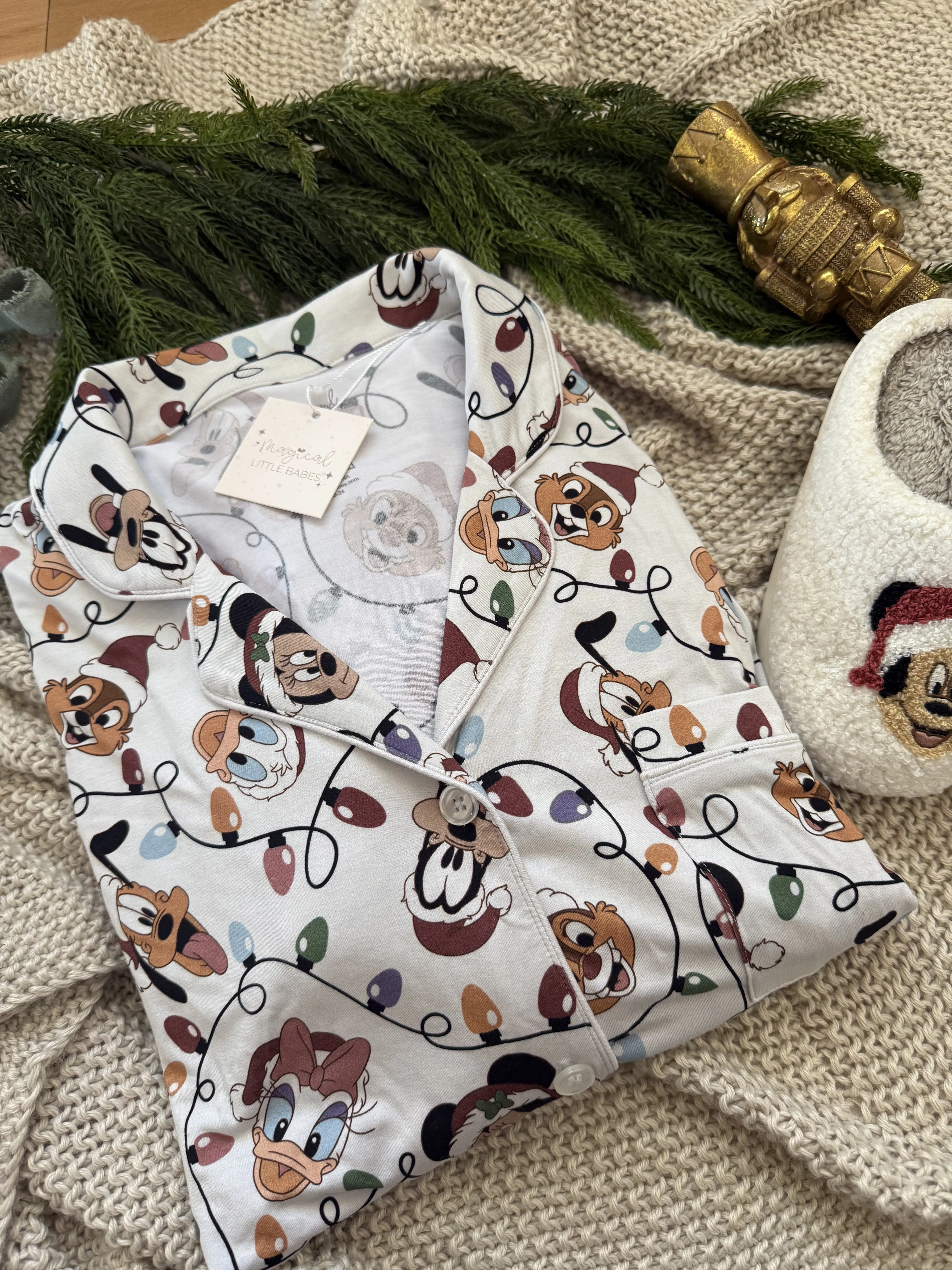 Muted Lights Bamboo PJs *READY TO SHIP — NOT RESTOCKING