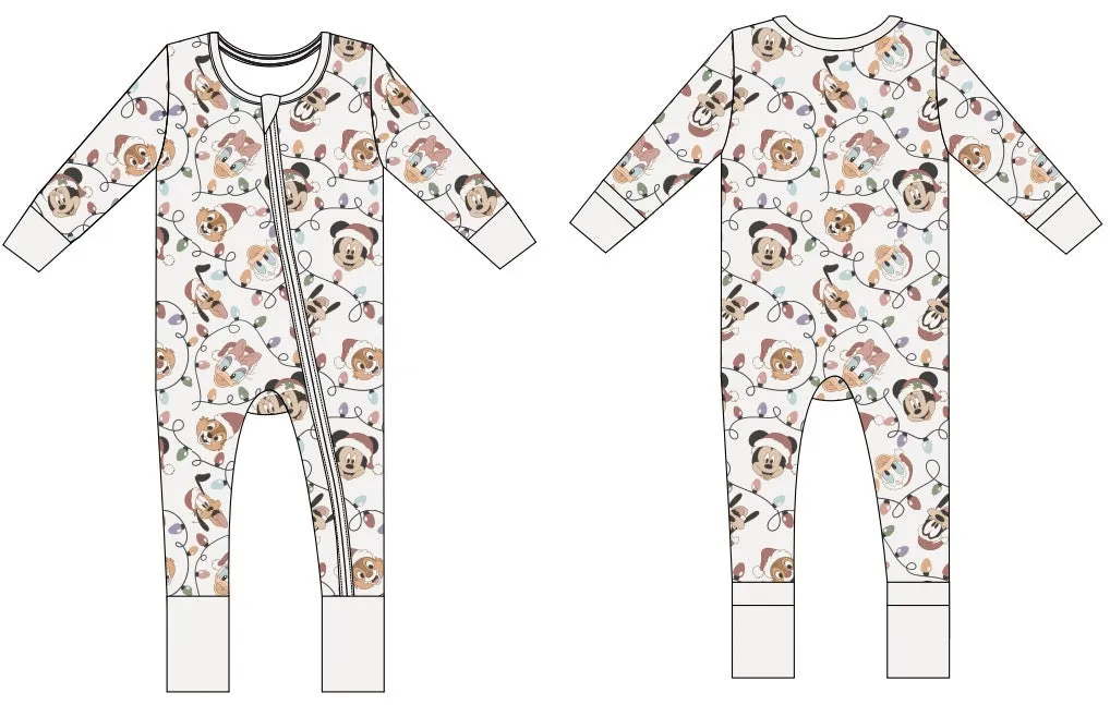 Muted Lights Bamboo PJs *READY TO SHIP — NOT RESTOCKING