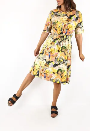 Nancybird unique print dress size 8